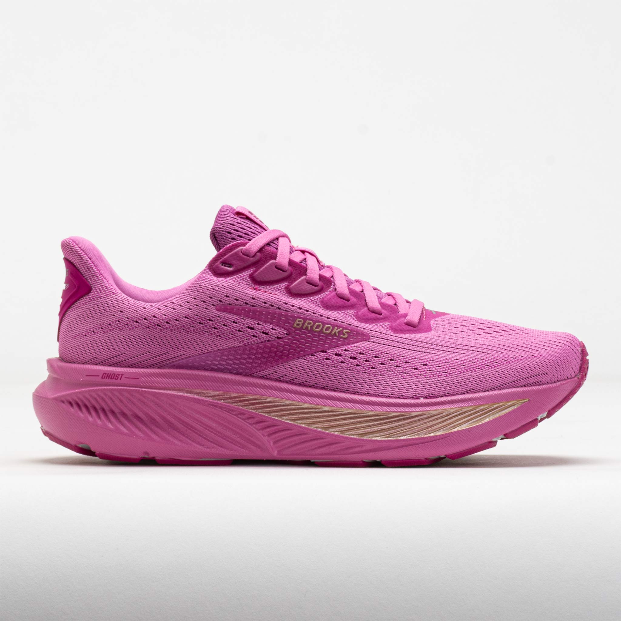 Brooks Ghost 17 Women's Pink/Fuchsia/Gold – Holabird Sports