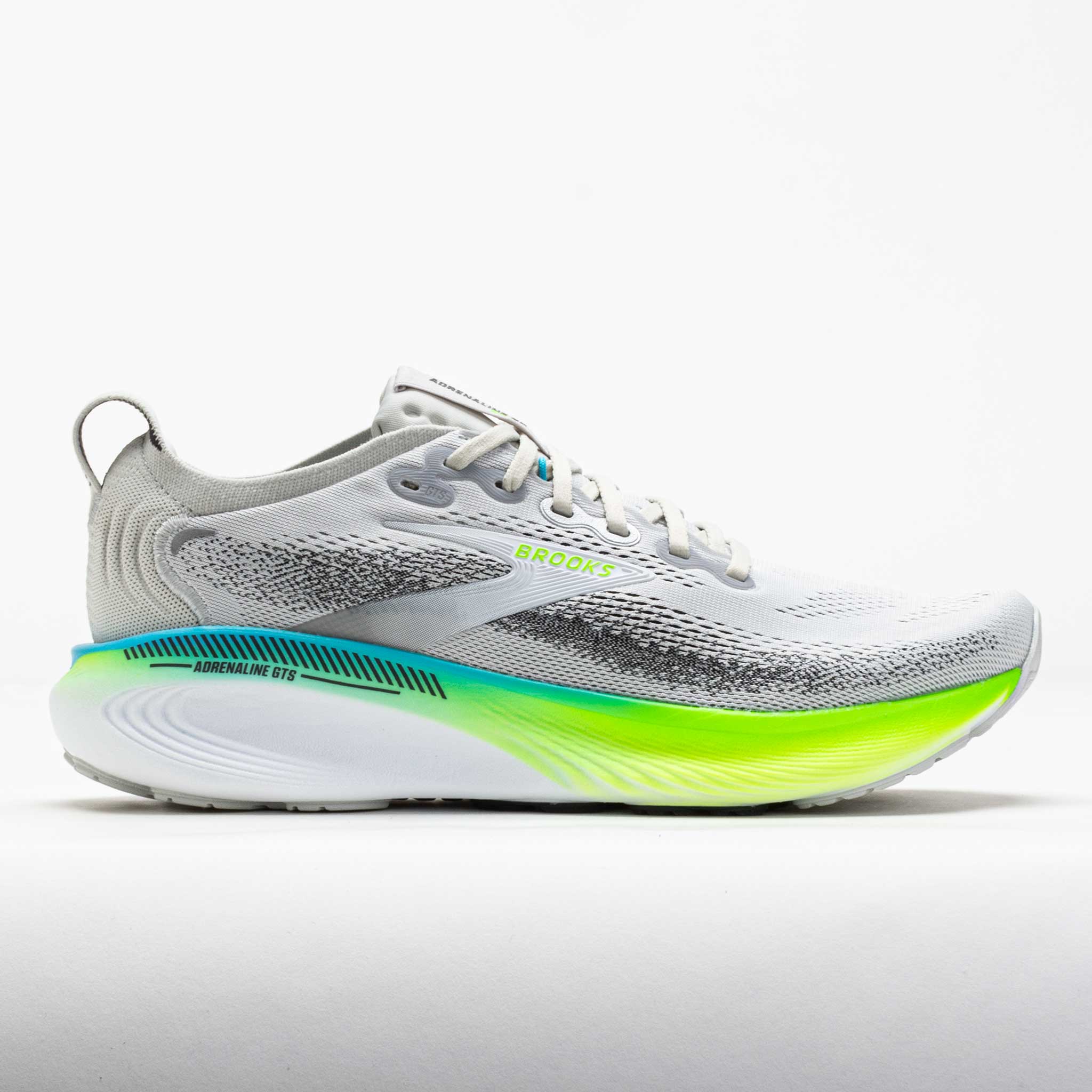 Brooks Adrenaline GTS 25 Men's Oyster/Green Gecko/Blue – Holabird