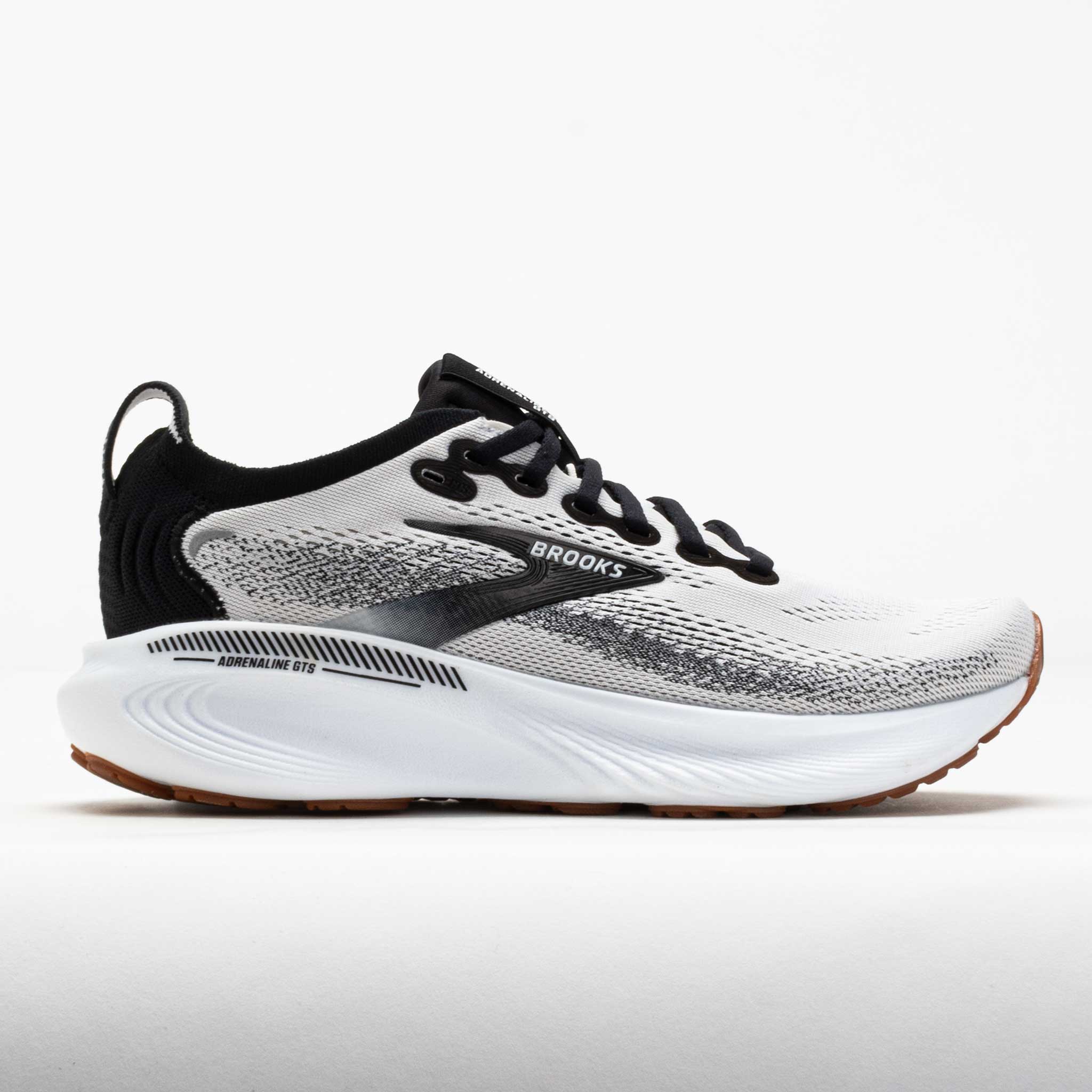 Brooks Adrenaline GTS 25 Men's White/Black/White – Holabird Sports