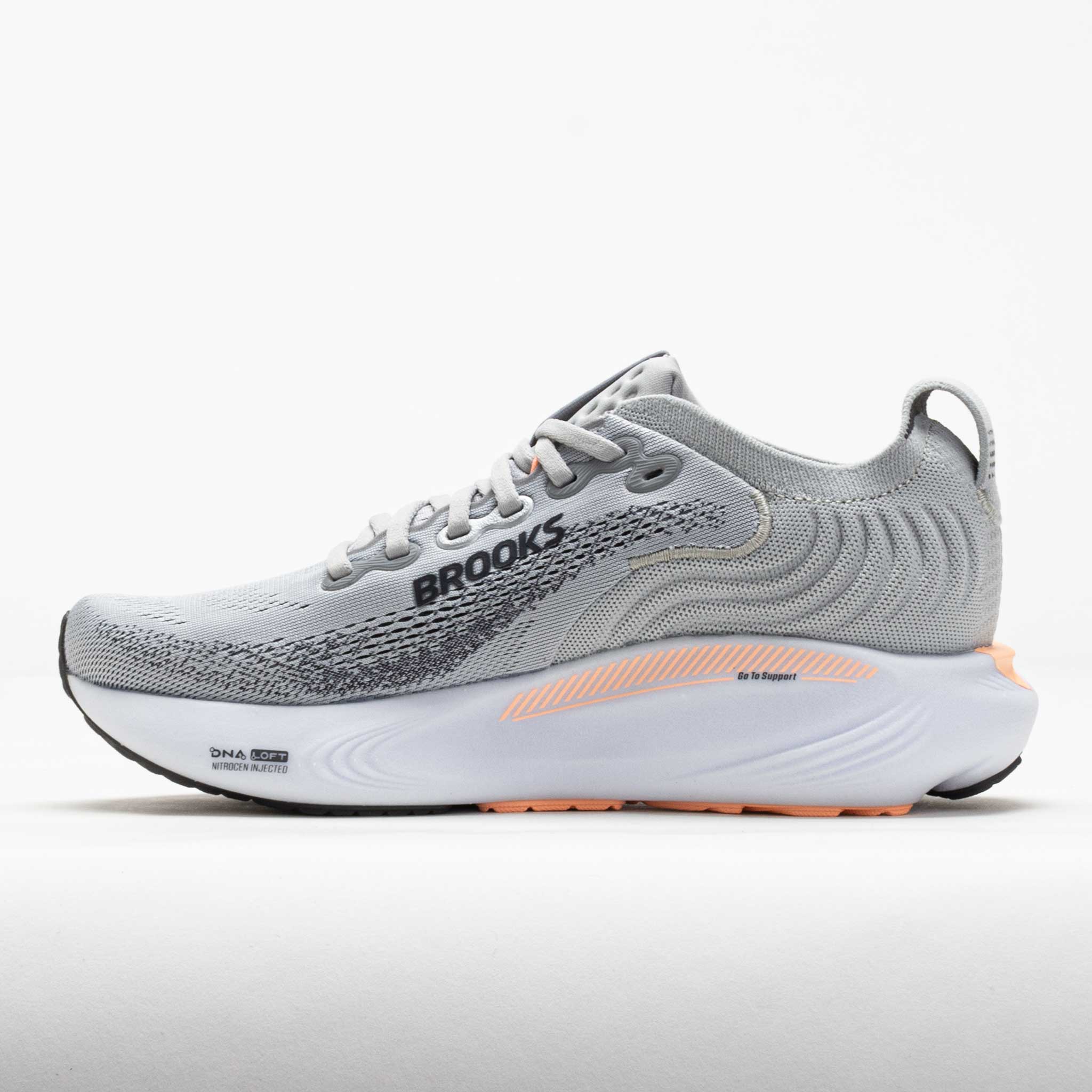 Brooks Adrenaline GTS 25 Women's Grey/Blackened Pearl/Coral