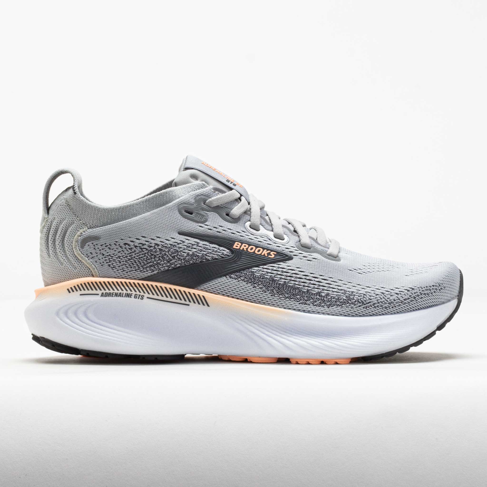 Brooks Adrenaline GTS 25 Women's Grey/Blackened Pearl/Coral