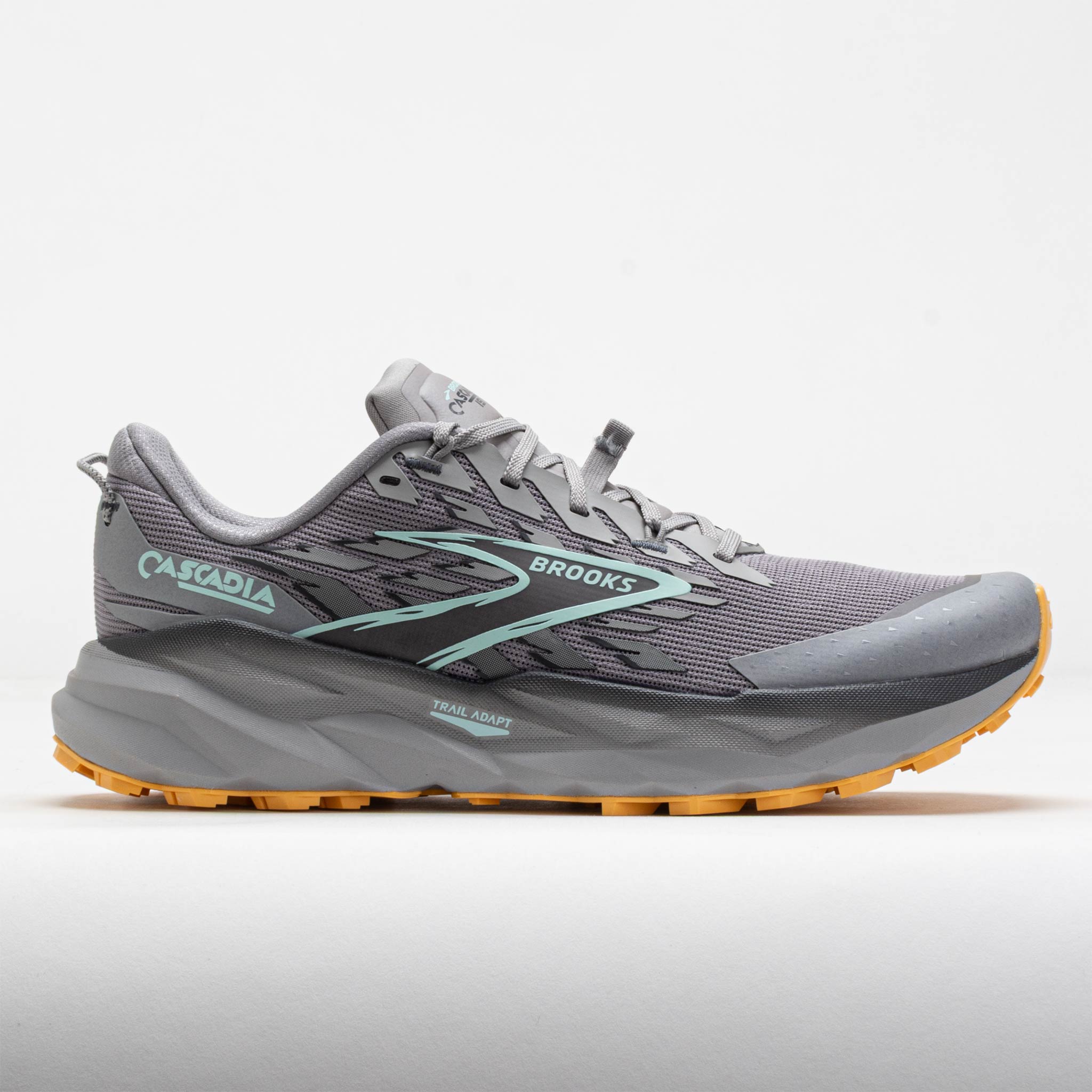 Brooks Cascadia 19 Men's Alloy/Ebony/Orange – Holabird Sports
