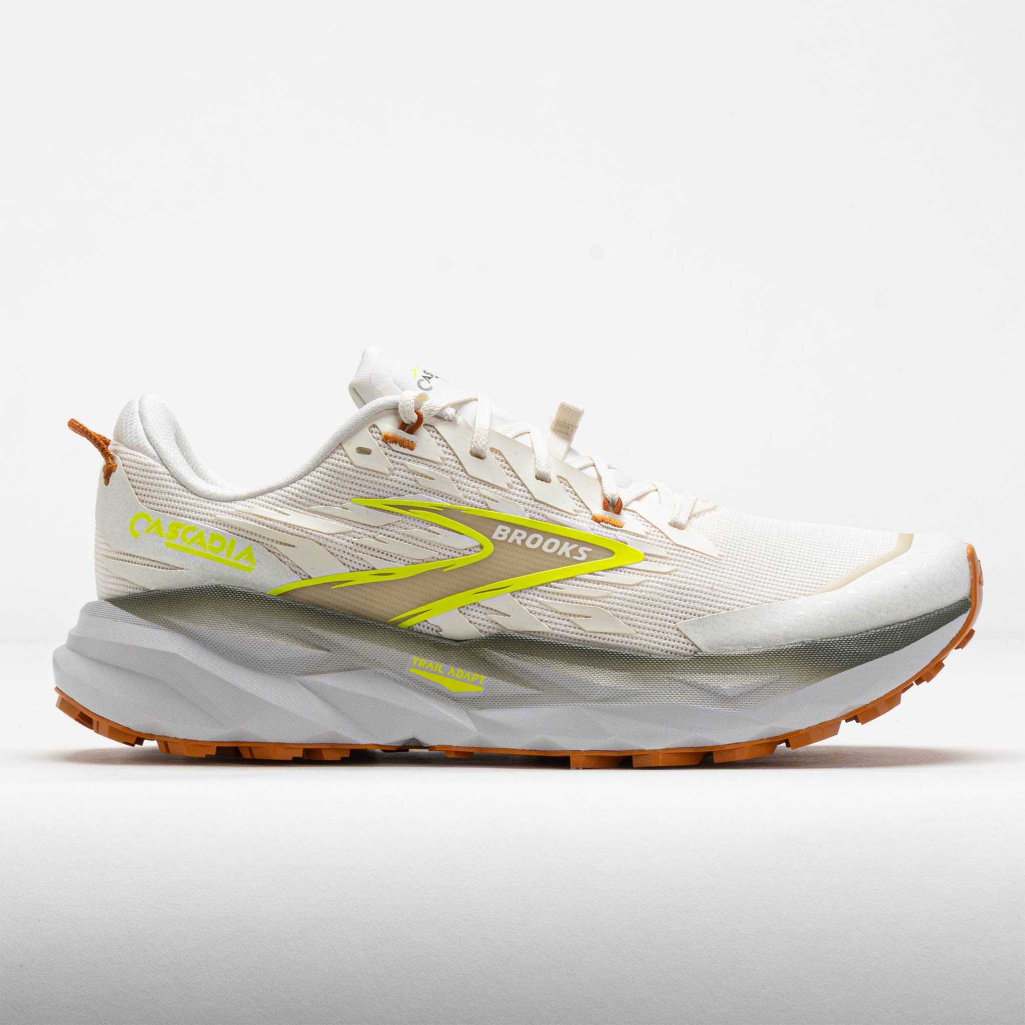 Brooks Cascadia 19 Men's Coconut/Olive/Ginger – Holabird Sports