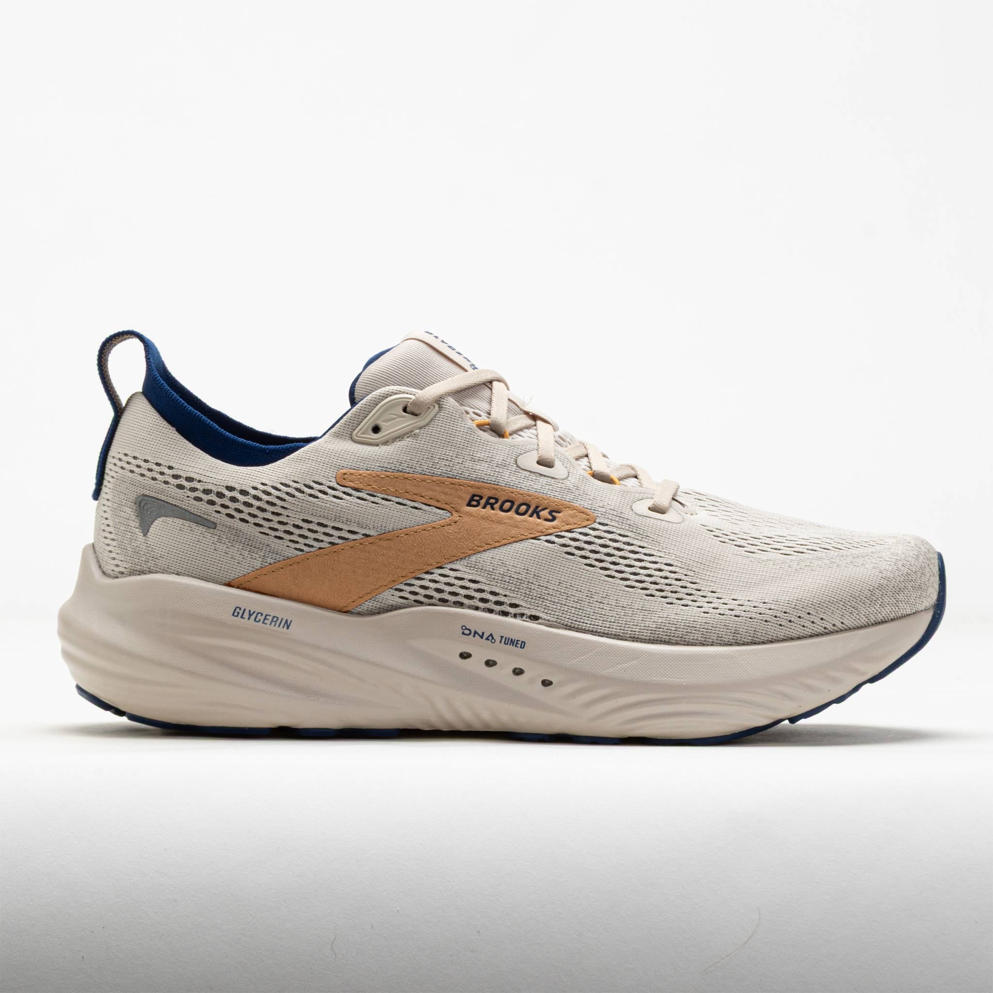 Brooks Glycerin 22 Men's Moonbean/Blue/Taffy – Holabird Sports