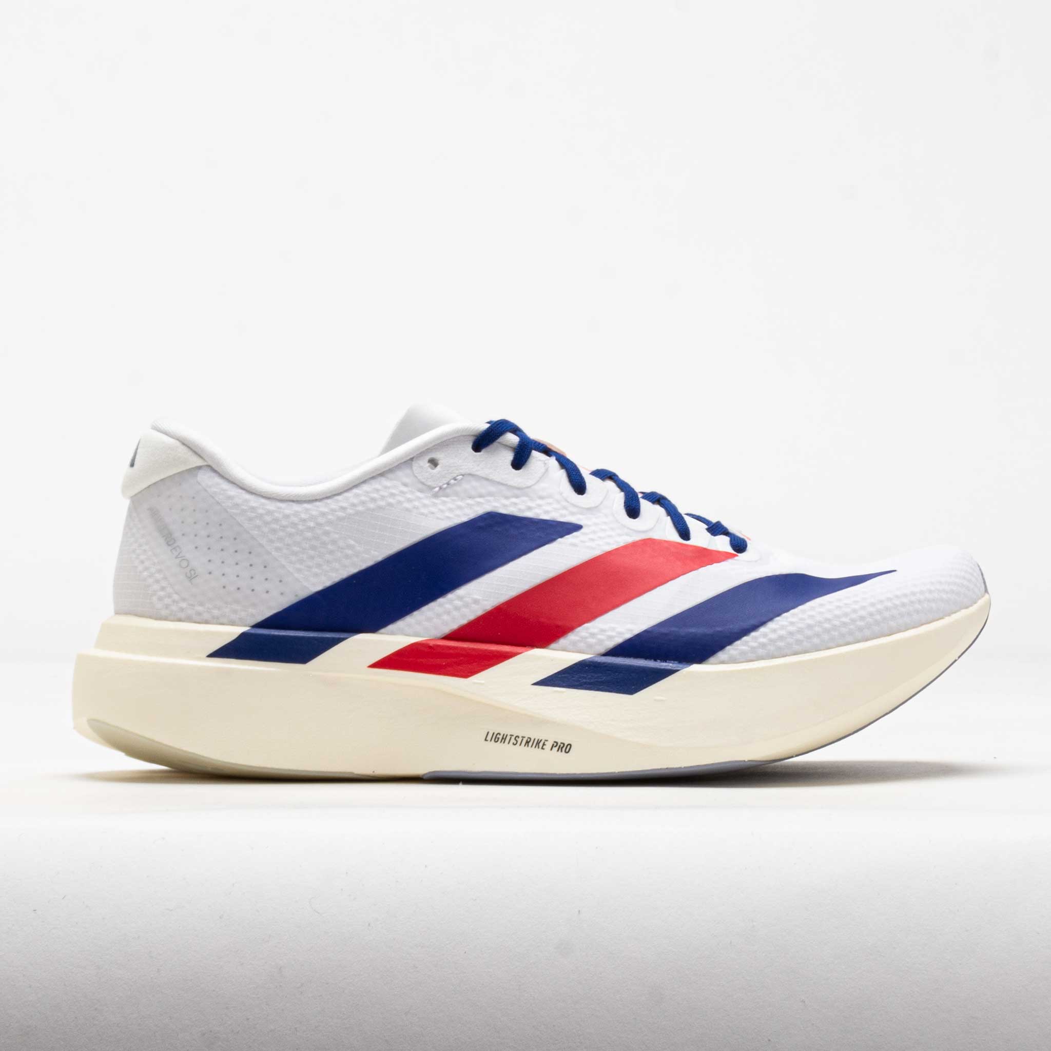 adidas Adizero EVO SL Women's White/Mystery Ink/Pure Ruby