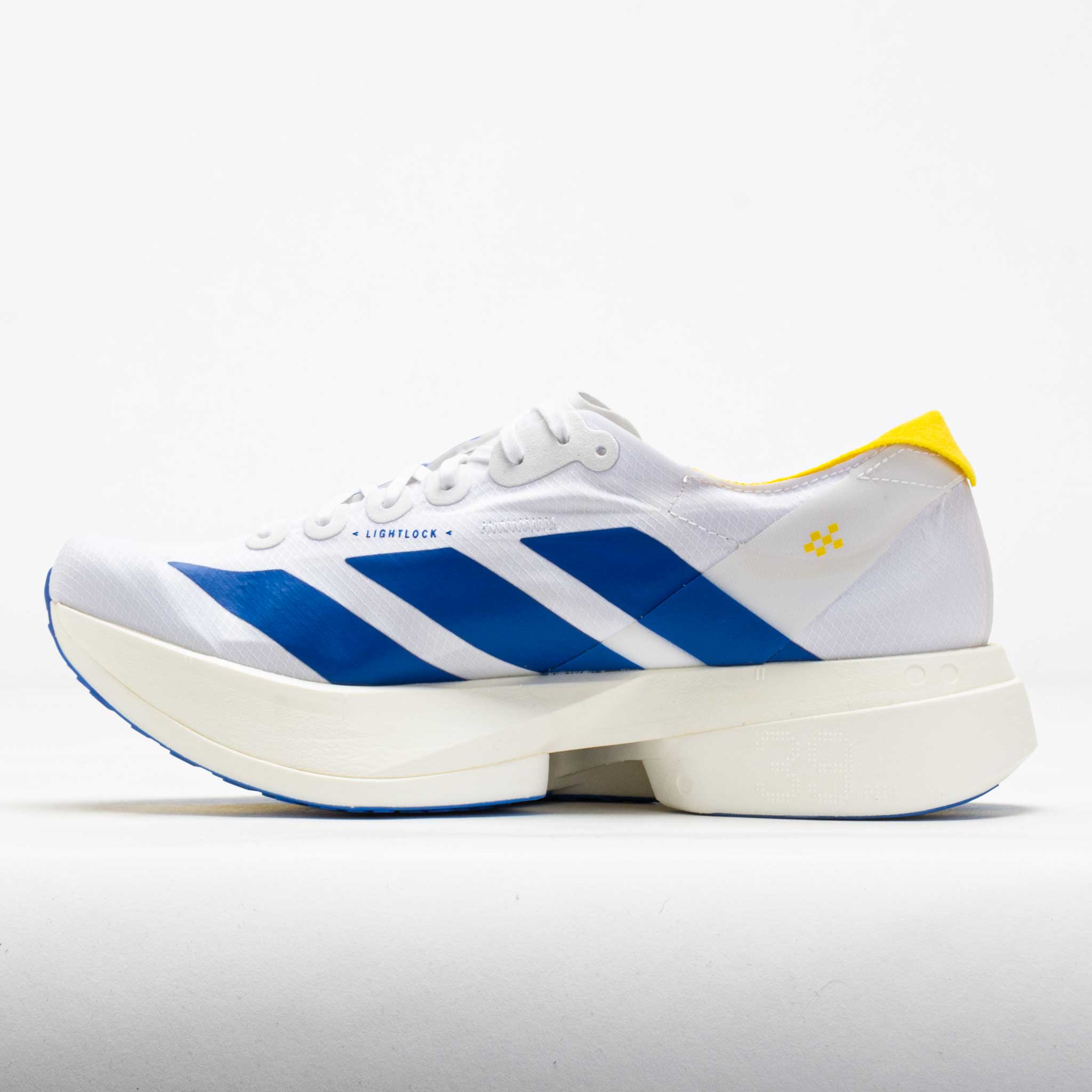 adidas Adizero Adios Pro 4 Men's White/Blue/Yellow