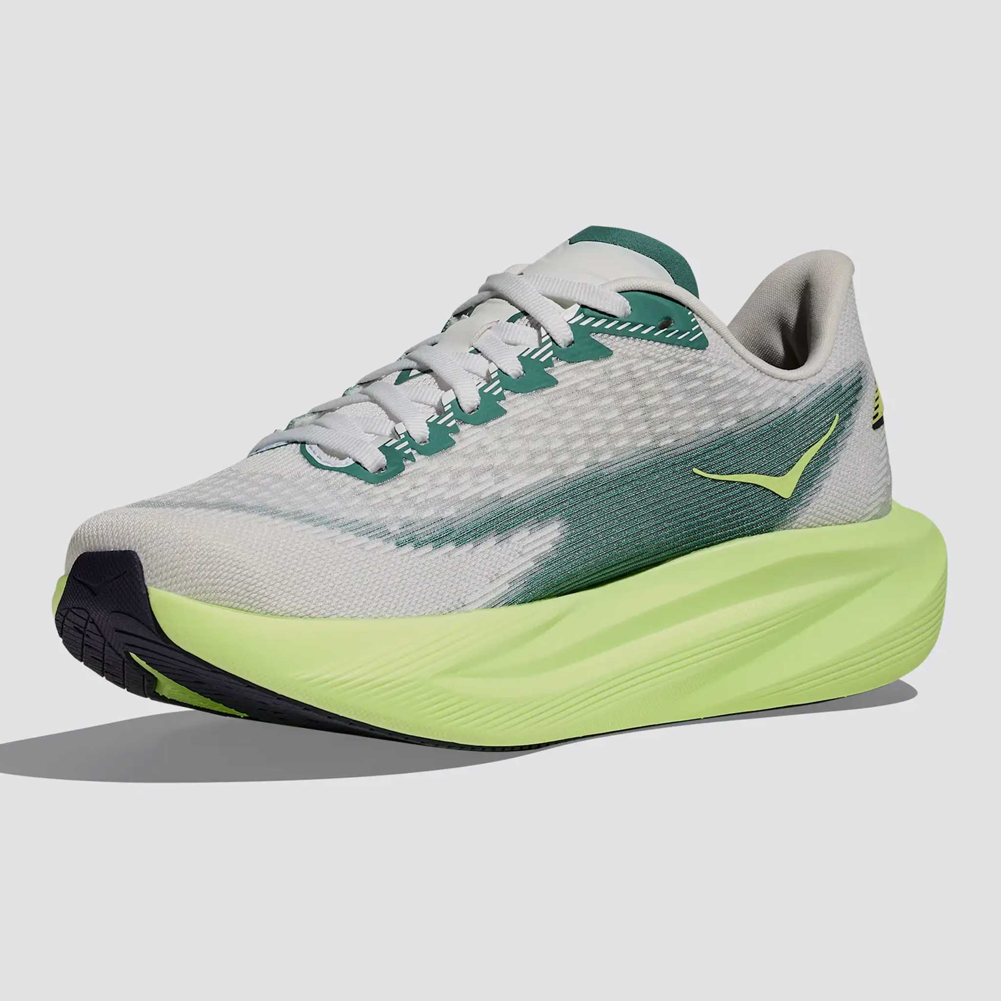 HOKA Mach 7 Women's Frost/Neon Yuzu