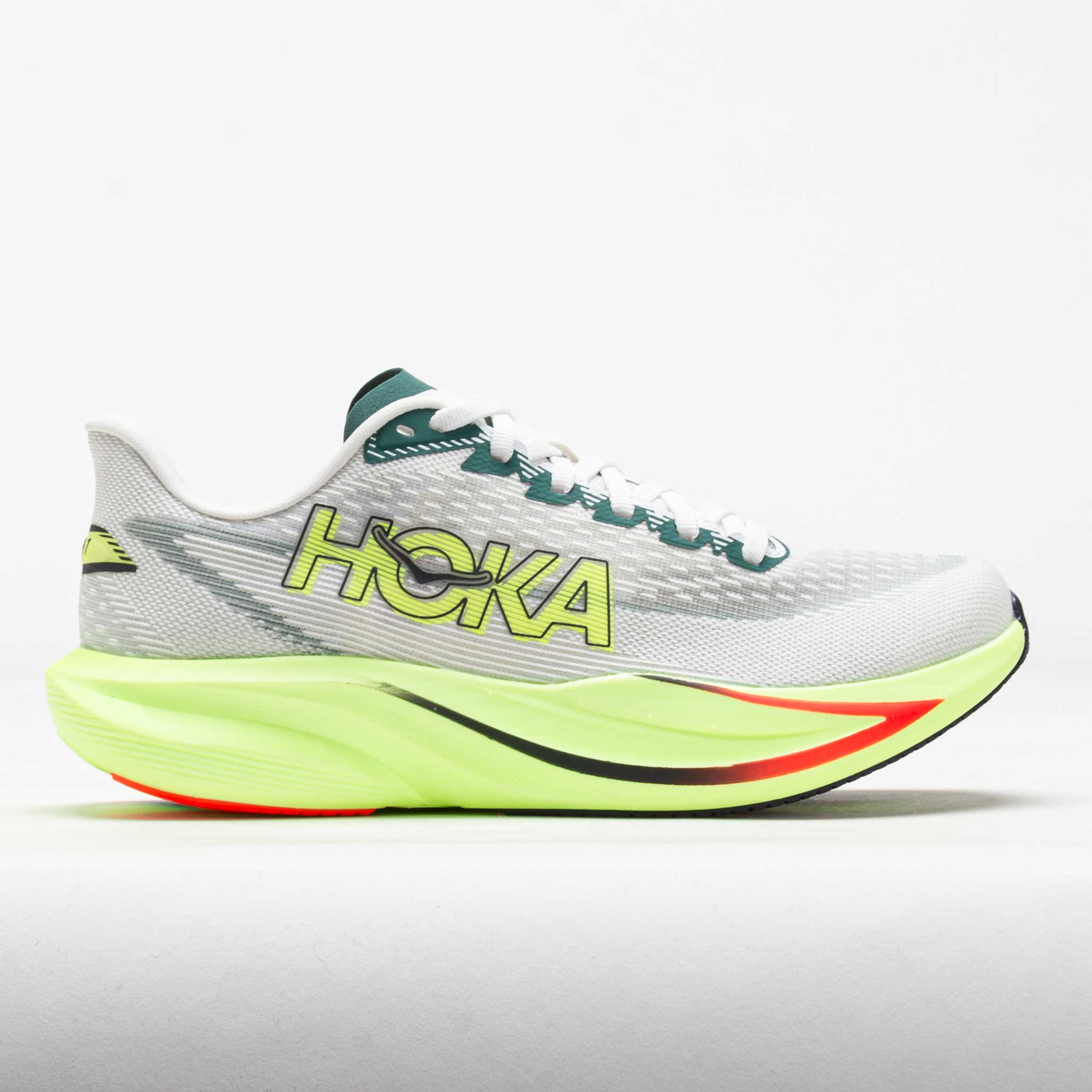 HOKA Mach 7 Women's Frost/Neon Yuzu – Holabird Sports HOKA Mach 7 Women's Frost/Neon Yuzu – Holabird Sports