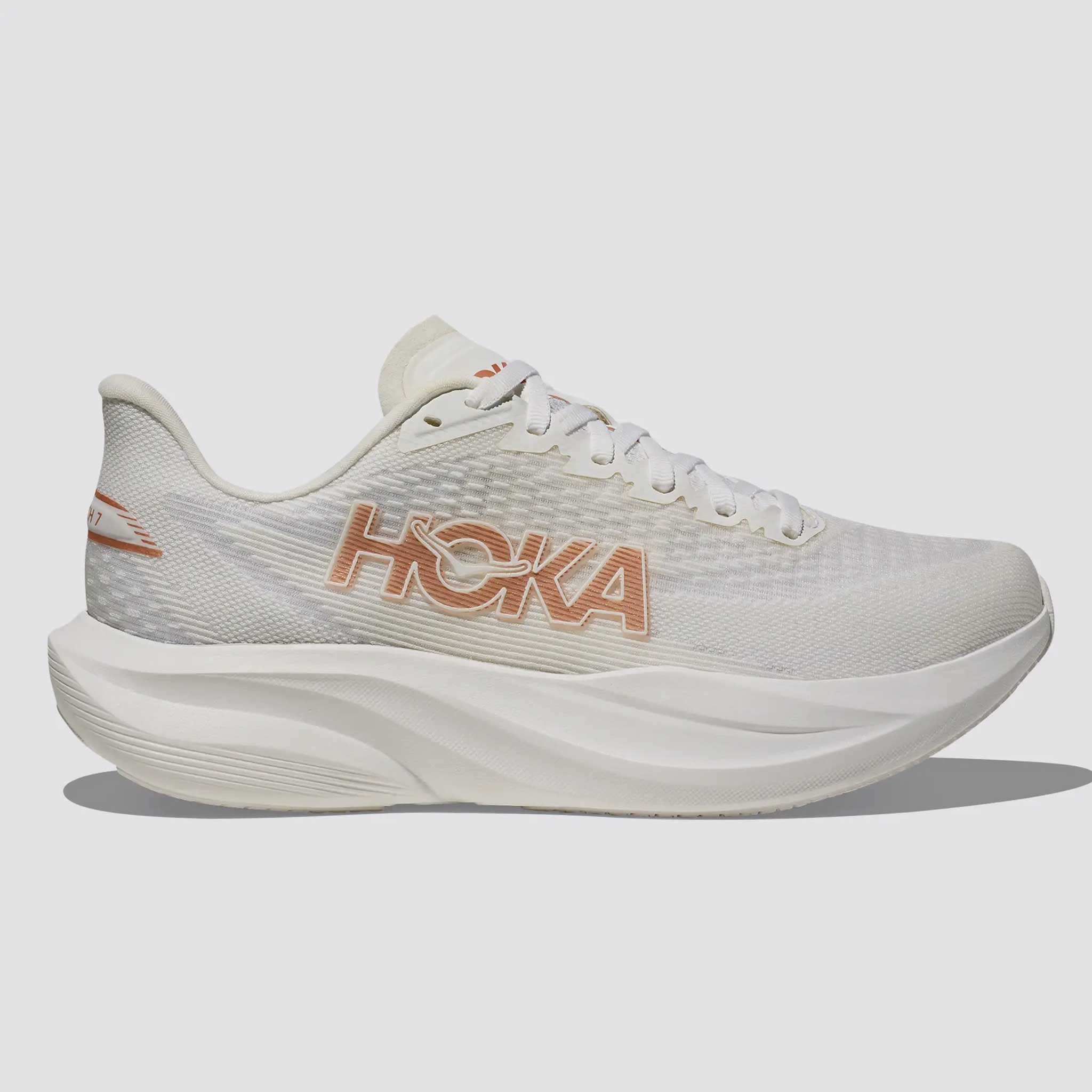 HOKA Mach 7 Women's Frost/Rose Gold