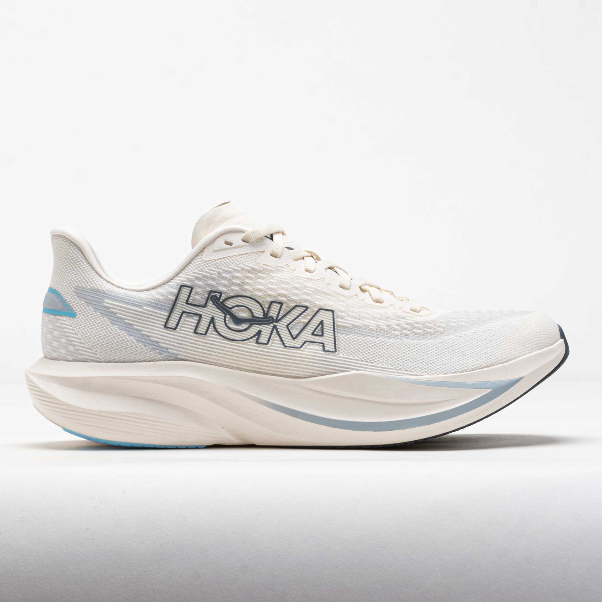 HOKA Mach 7 Men's Alabaster/Soaring Blue – Holabird Sports