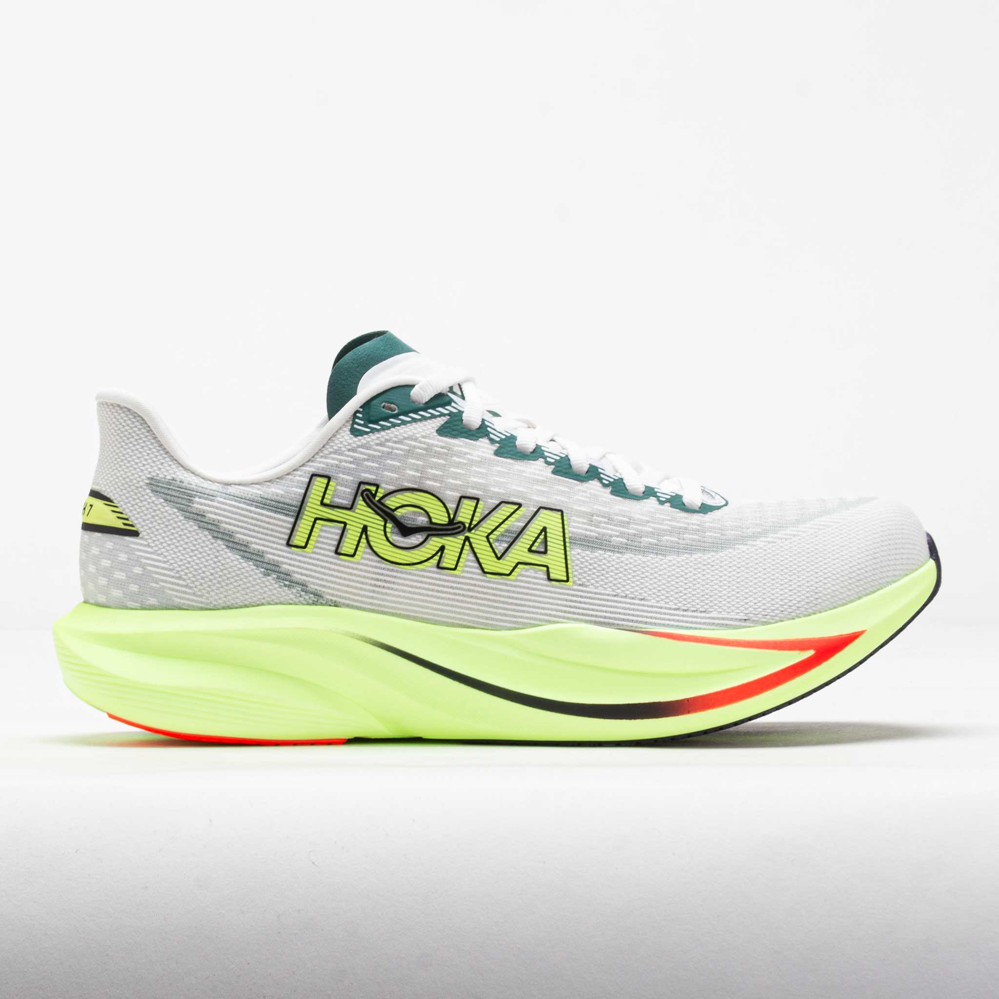 Hokuto⑦ HOKA Mach 7 Men's Frost/Neon Yuzu – Holabird Sports