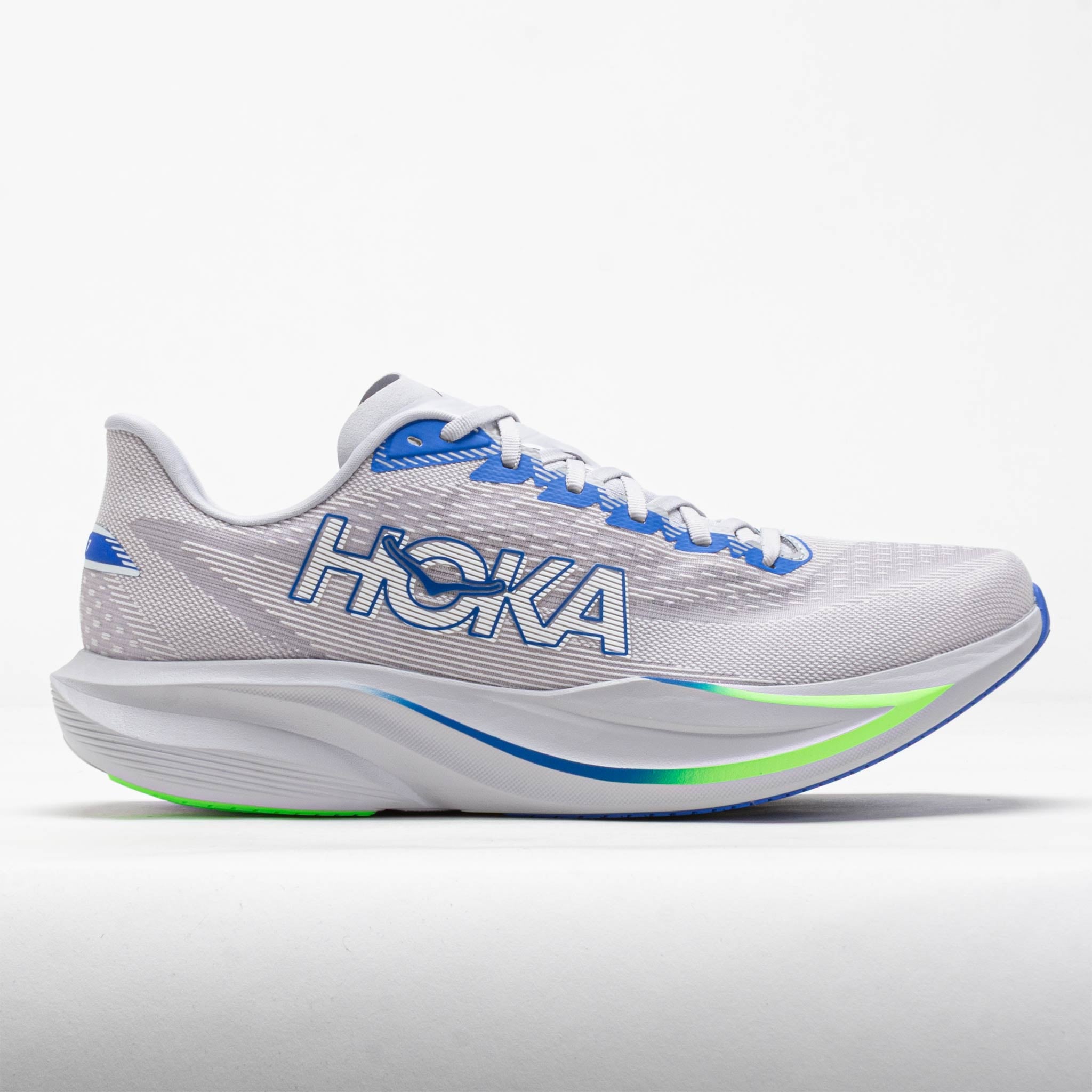 HOKA Mach 7 Men's Ash Grey/Cobalt Blue – Holabird Sports