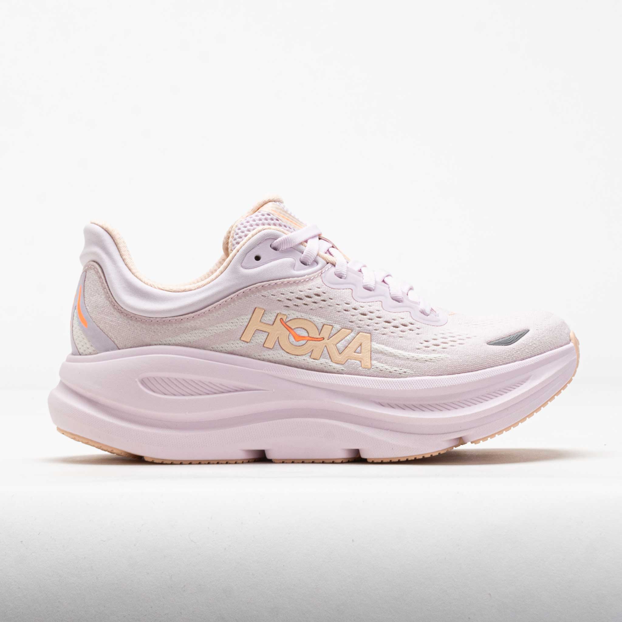 HOKA Bondi 9 Women's Lilac Cream/Tangerine Glow