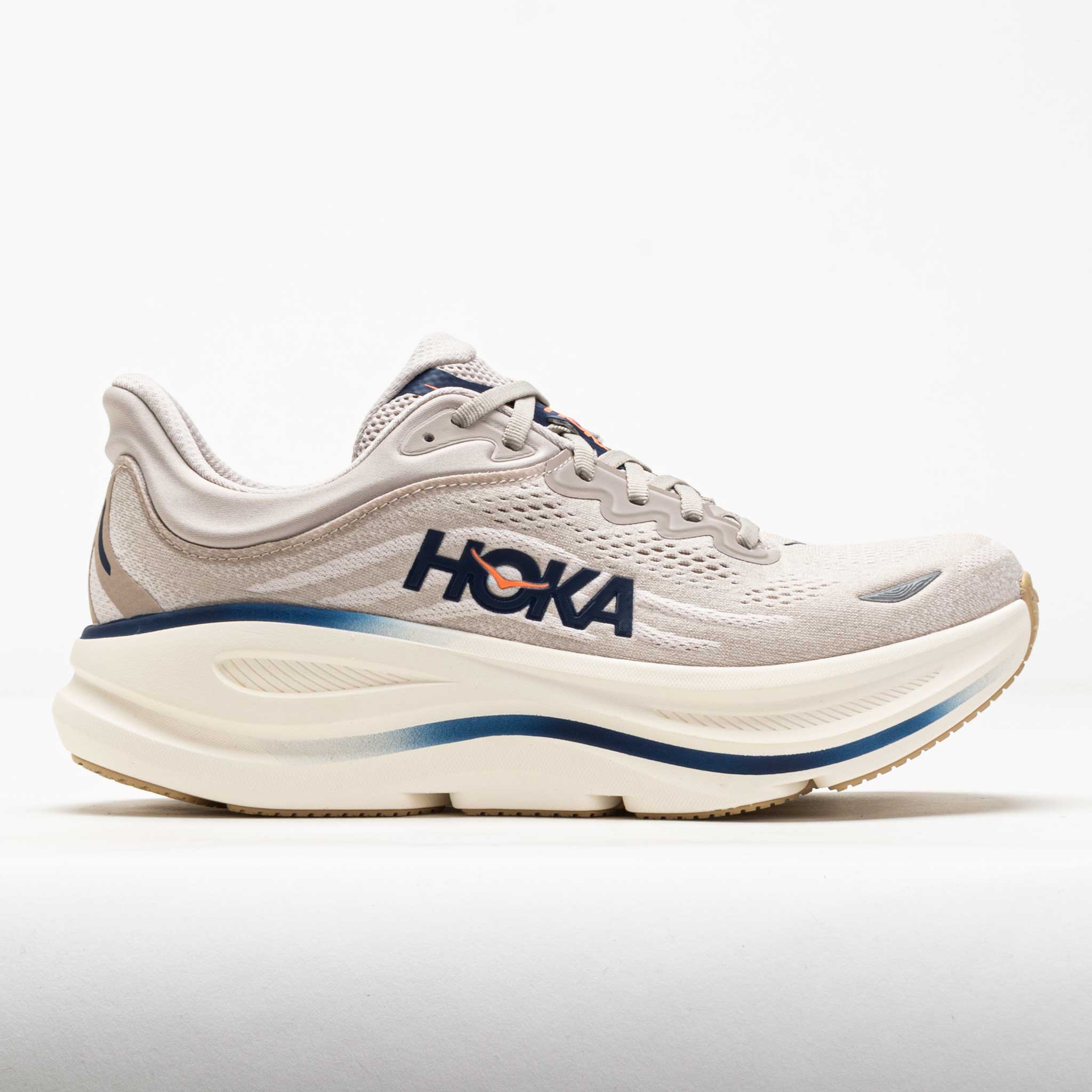HOKA Bondi 9 Men's Stucco/Grout – Holabird Sports