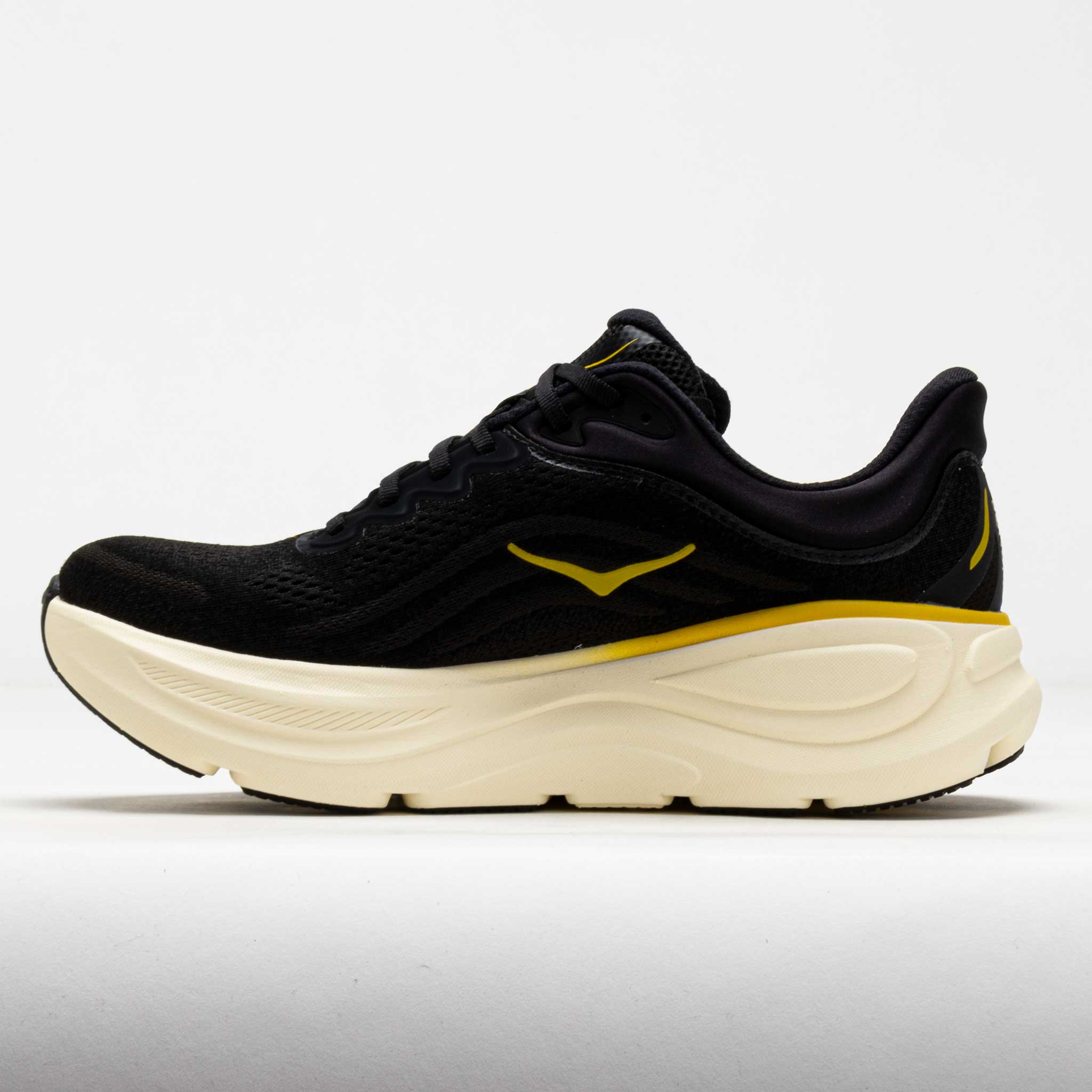 HOKA Bondi 9 Men's Carbon Black/Yellow Gold