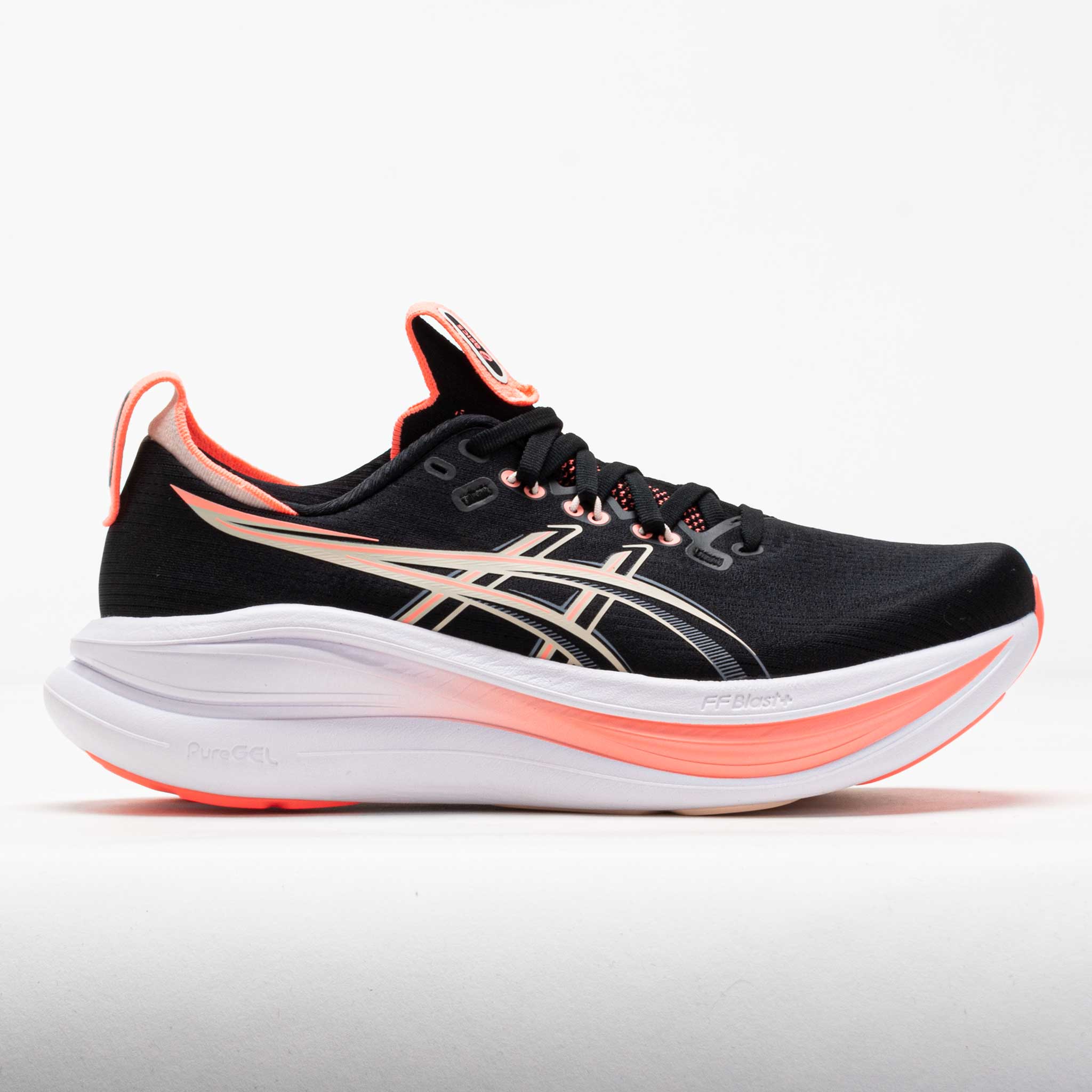 ASICS GEL-Nimbus 28 Women's Black/Pearl Pink – Holabird Sports