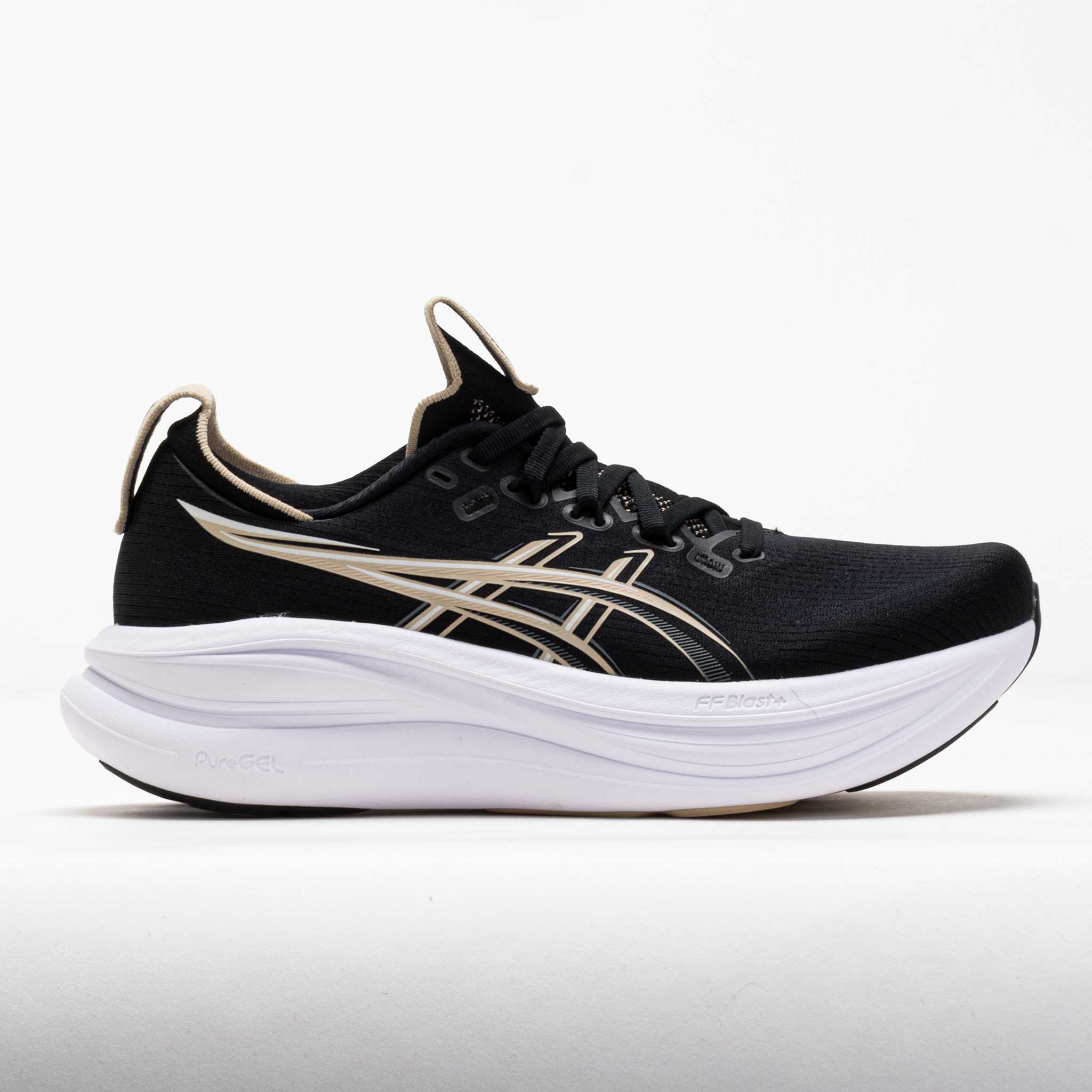 ASICS GEL-Nimbus 28 Women's Black/Feather Grey – Holabird Sports