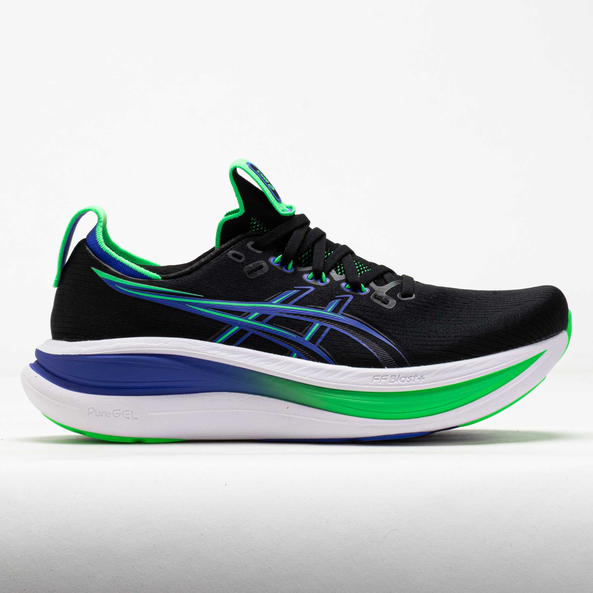 ASICS GEL-Nimbus 28 Men's Black/Cobalt Burst – Holabird Sports