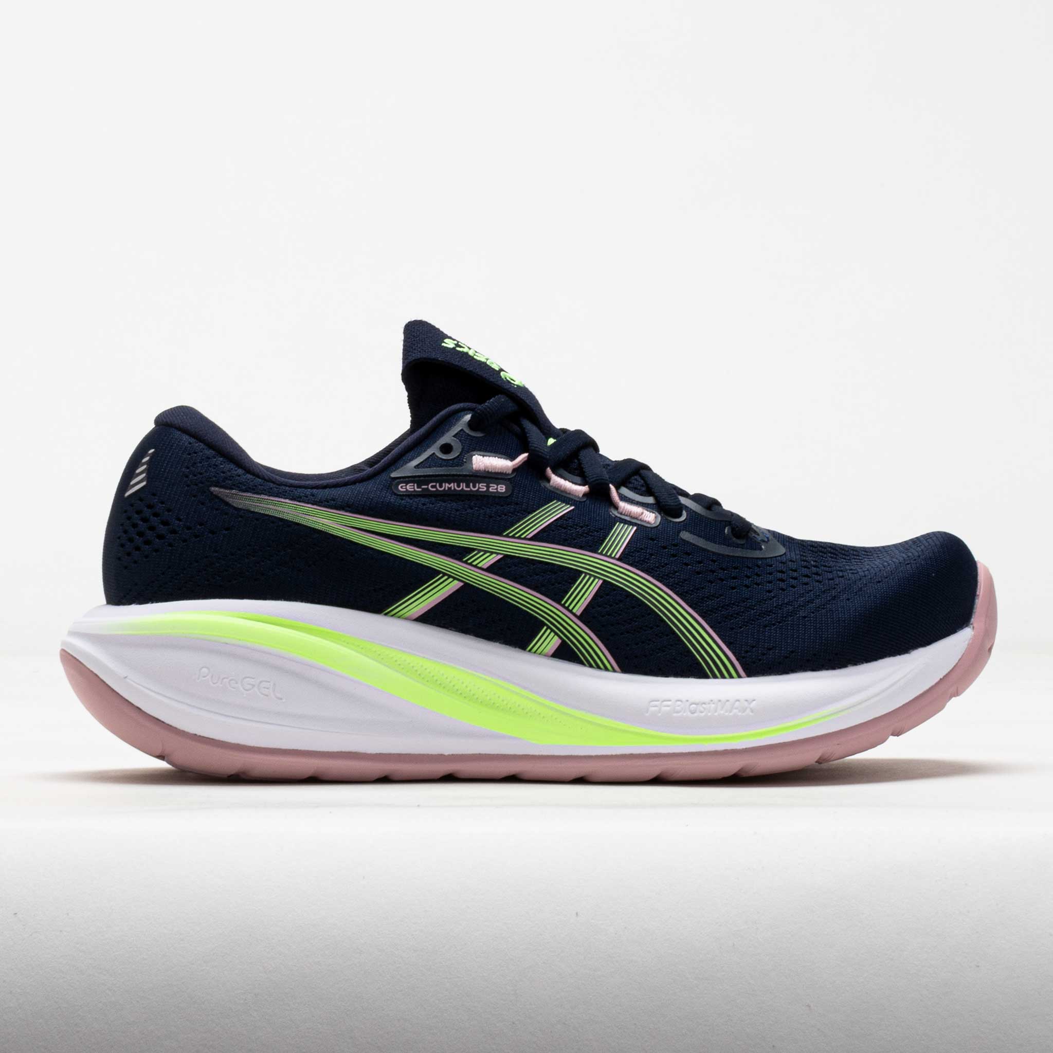ASICS GEL-Cumulus 28 Women's Midnight/Illuminate Green – Holabird