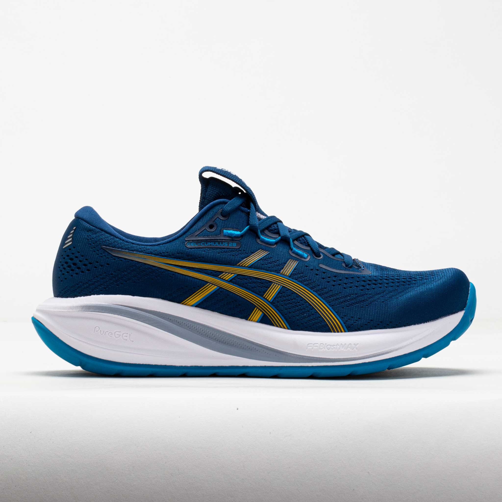 ASICS GEL-Cumulus 28 Men's Twilight Blue/Yamabuki – Holabird Sports