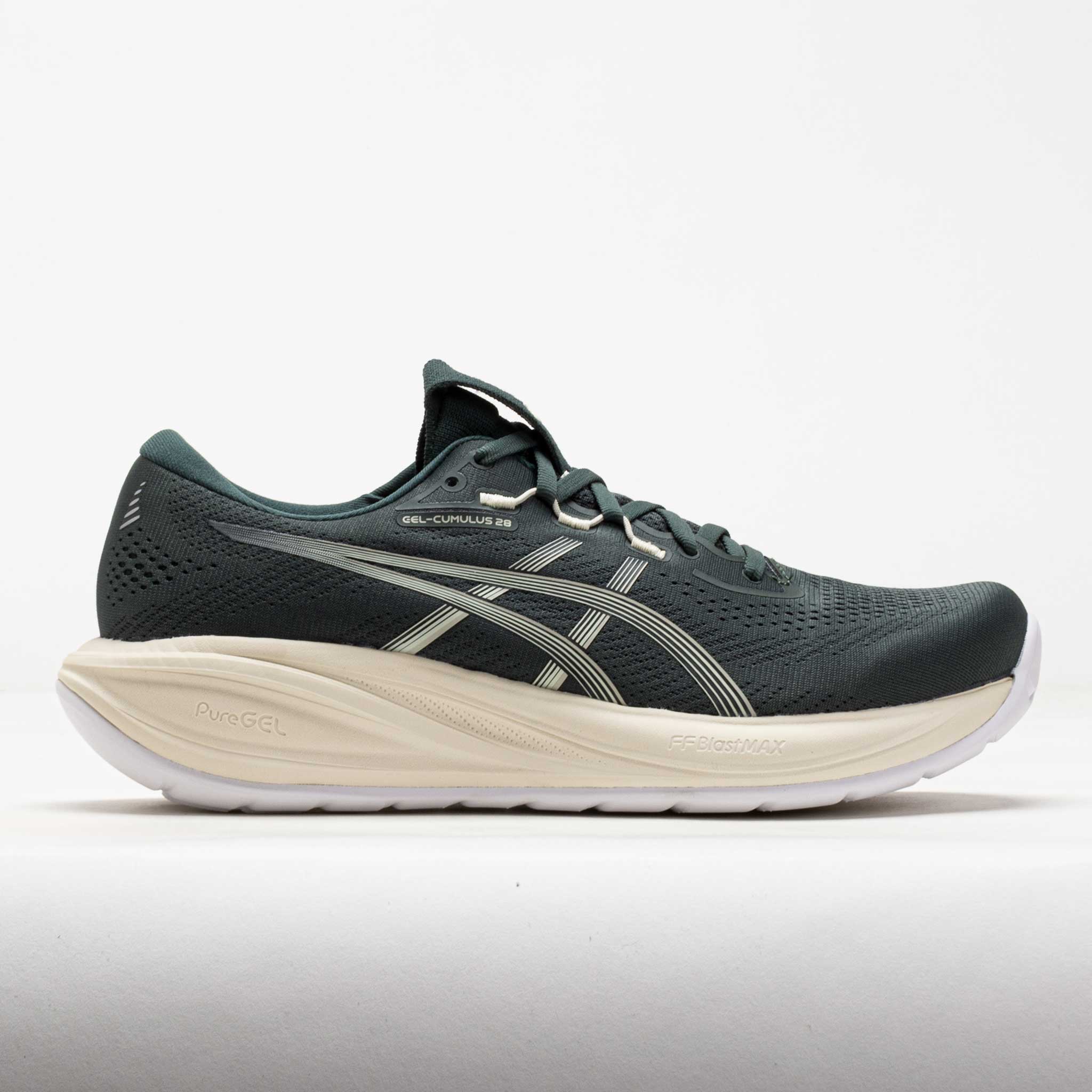 ASICS GEL-Cumulus 28 Men's Dusty Fern/Ivory – Holabird Sports