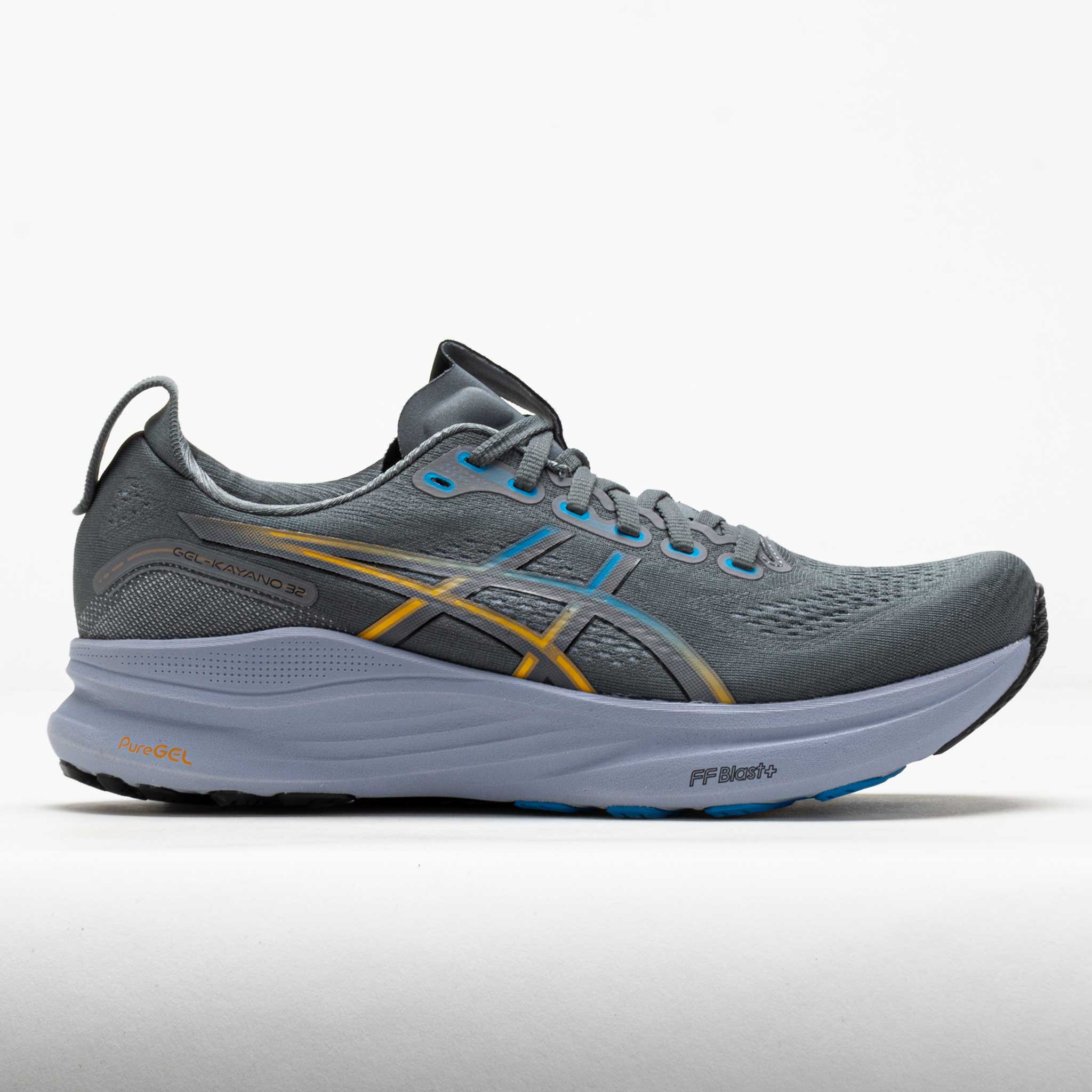 ASICS GEL-Kayano 32 Men's Steel Grey/Aegean Blue