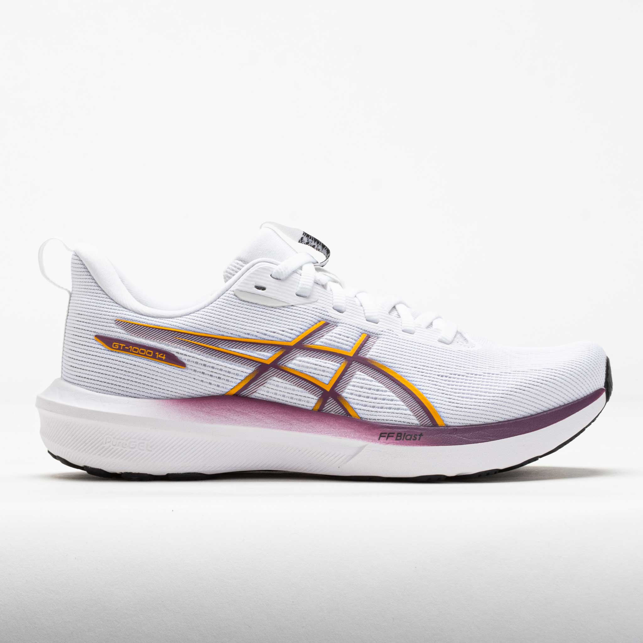 ASICS GT-1000 14 Women's White/Yamabuki