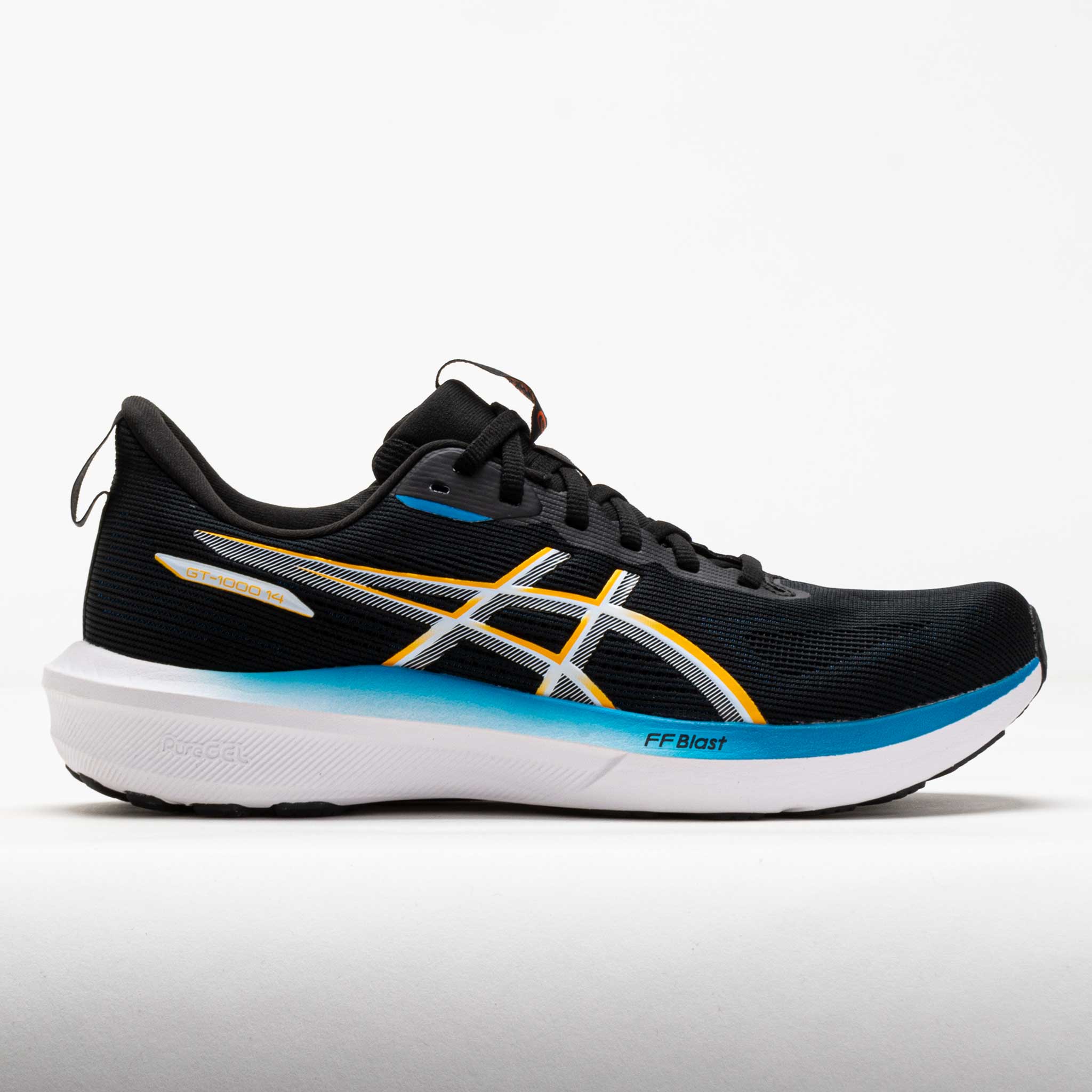 ASICS GT-1000 14 Men's Black/Yamabuki
