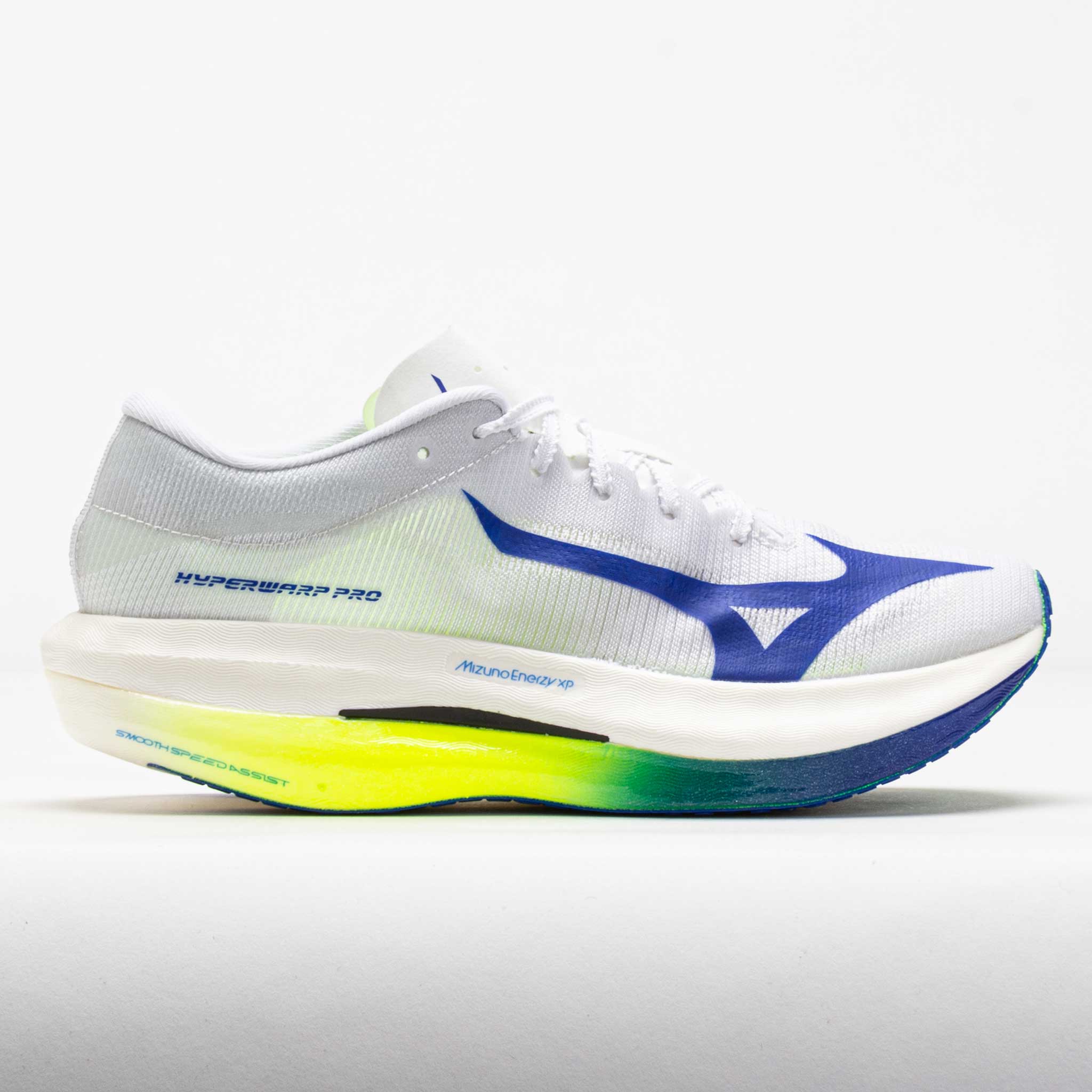 Mizuno Hyperwarp Pro 4 Unisex White/Lightning Yellow – Holabird Sports