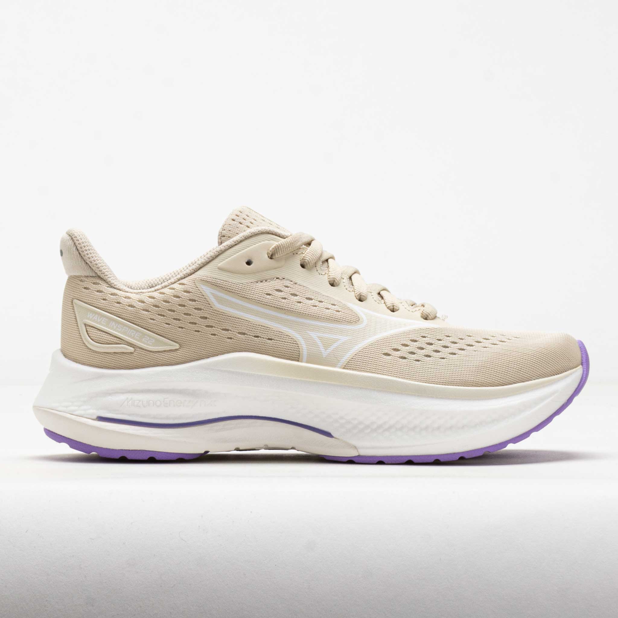 Mizuno Wave Inspire 22 Women's Summer Sand/White – Holabird Sports