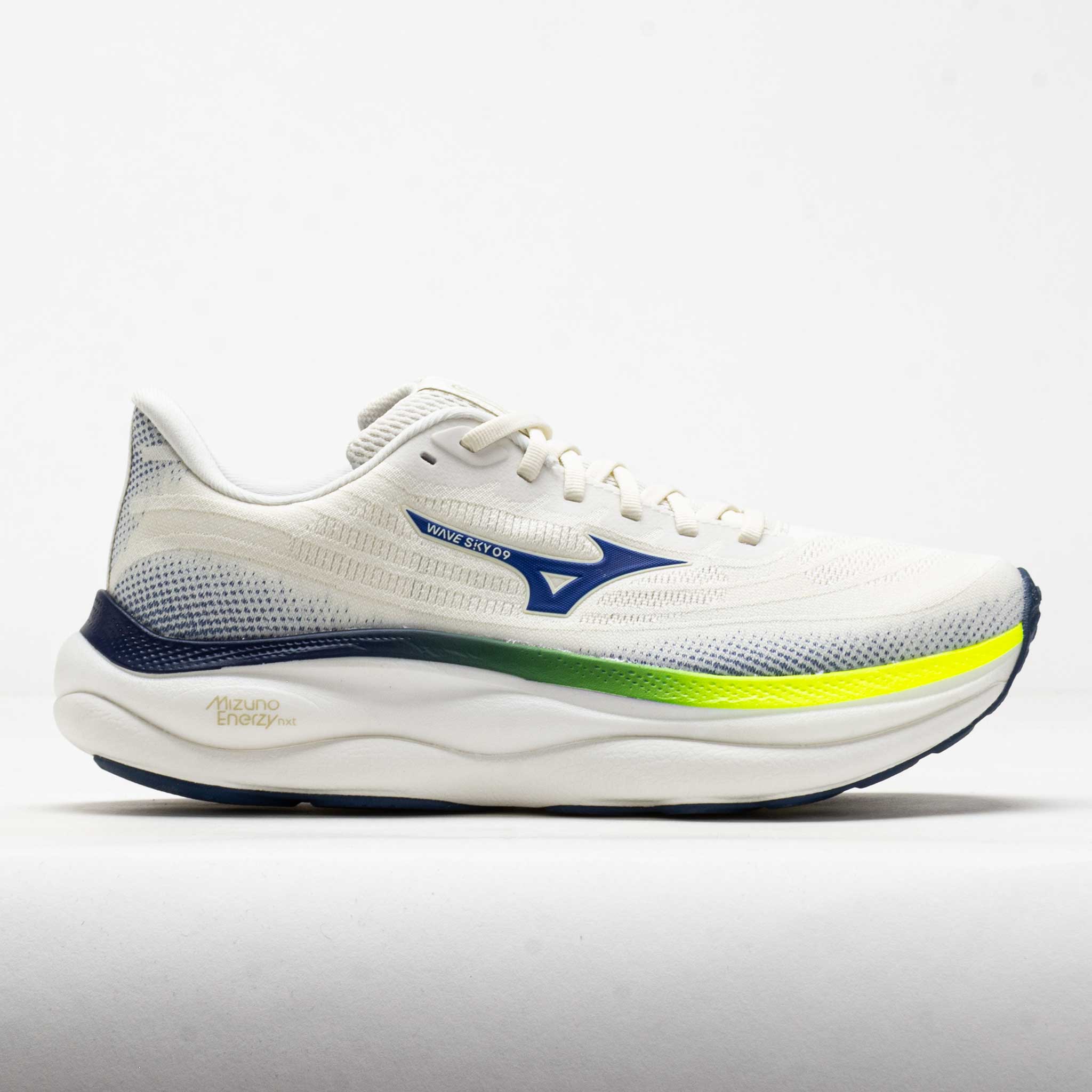 Mizuno Wave Sky 9 Men's Snow White/Surf the Web – Holabird Sports
