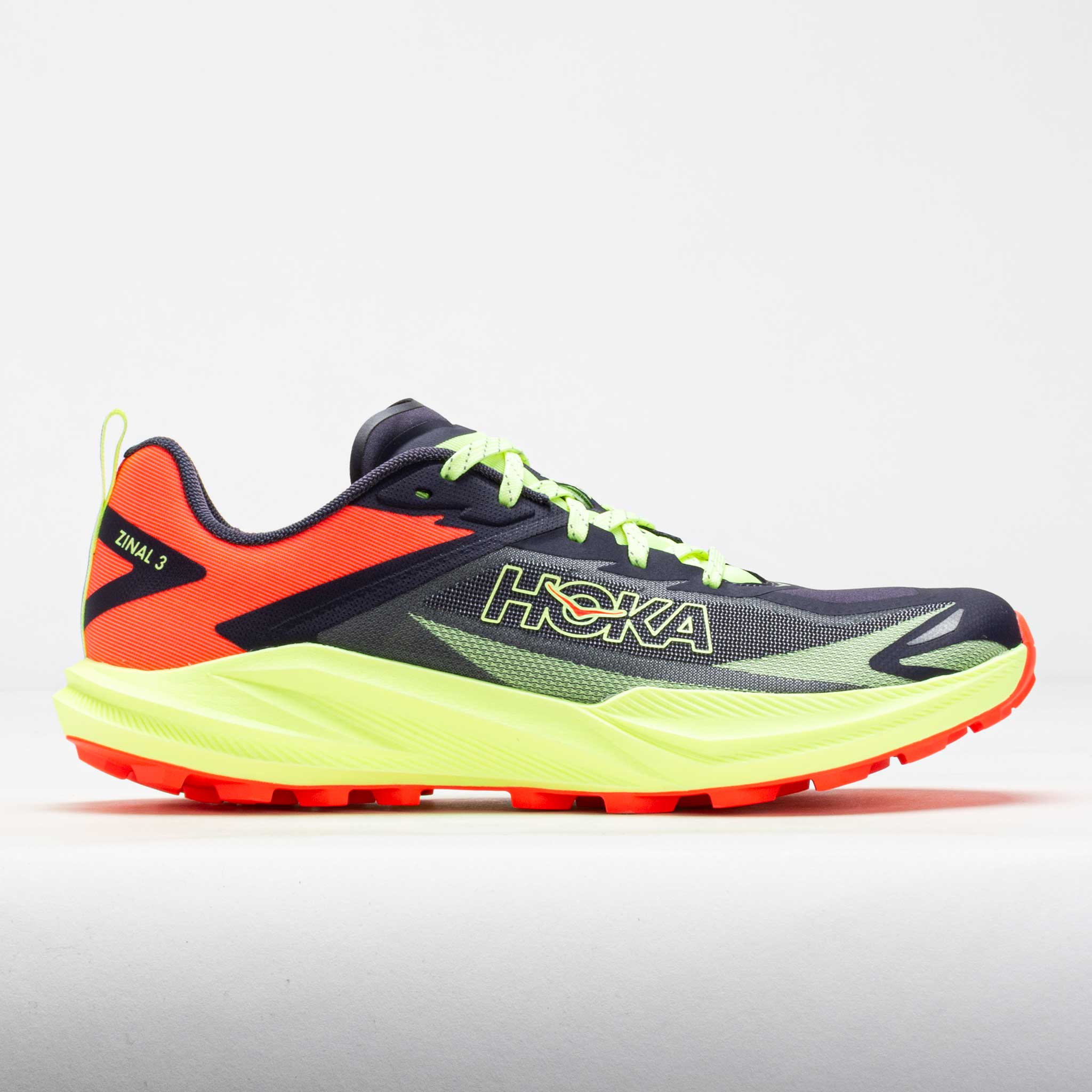 HOKA Zinal 3 Men's Squid Ink/Neon Yuzu – Holabird Sports
