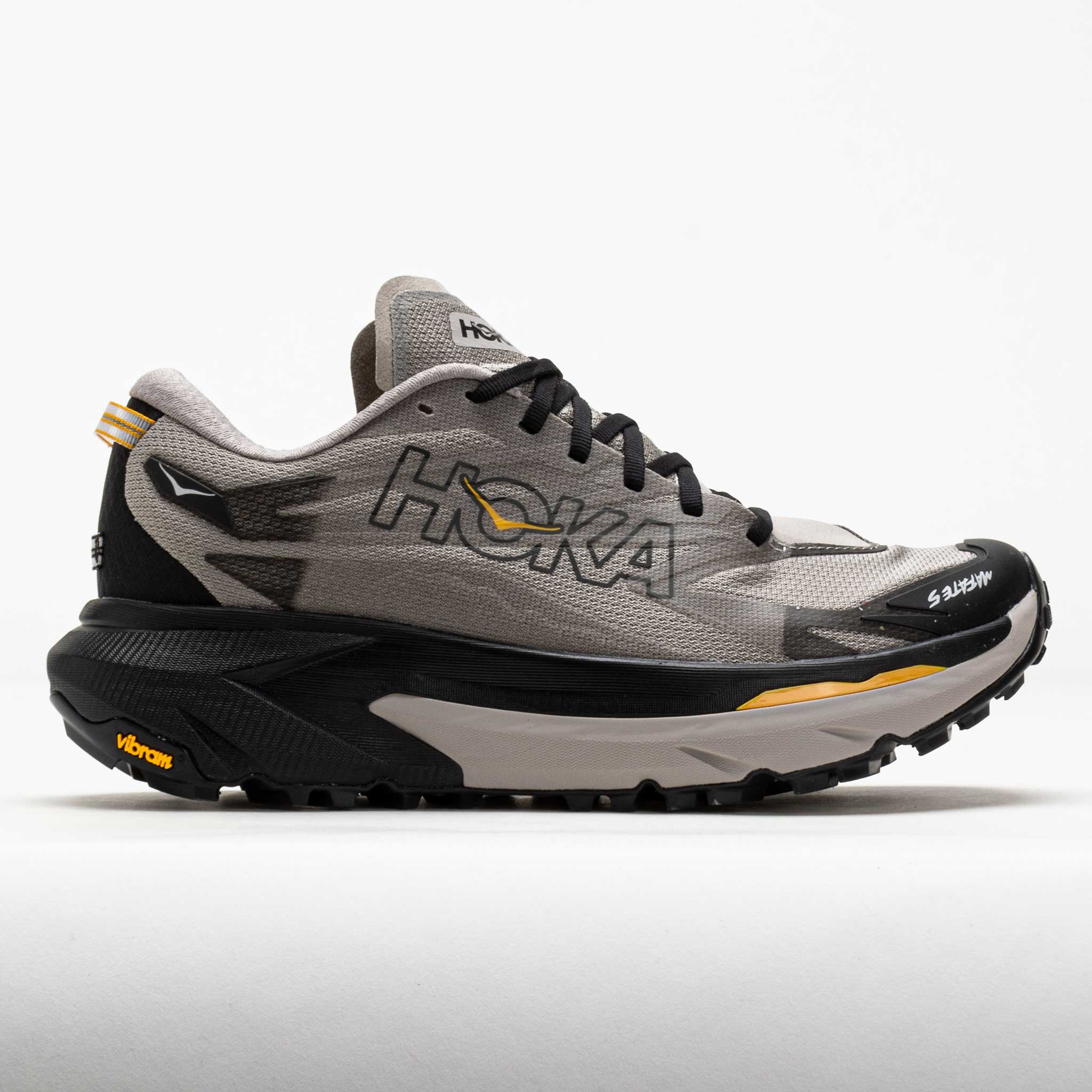 Hoka Men\'s Black and Gray Trail Runner HOKA Men main image 4