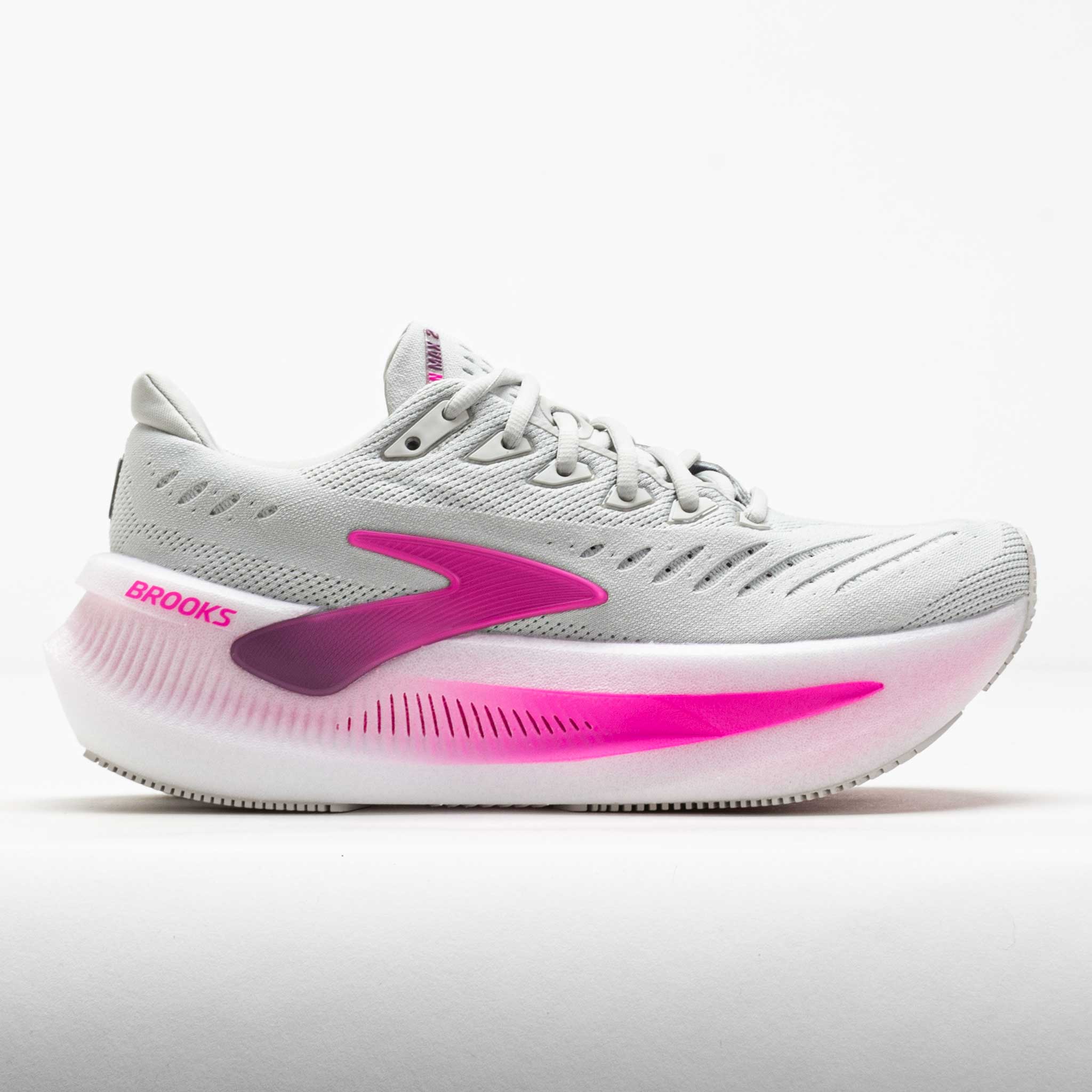 バランスローズ Brooks Glycerin Max 2 Women's Oyster/Argyle/Cyber Pink – Holabird