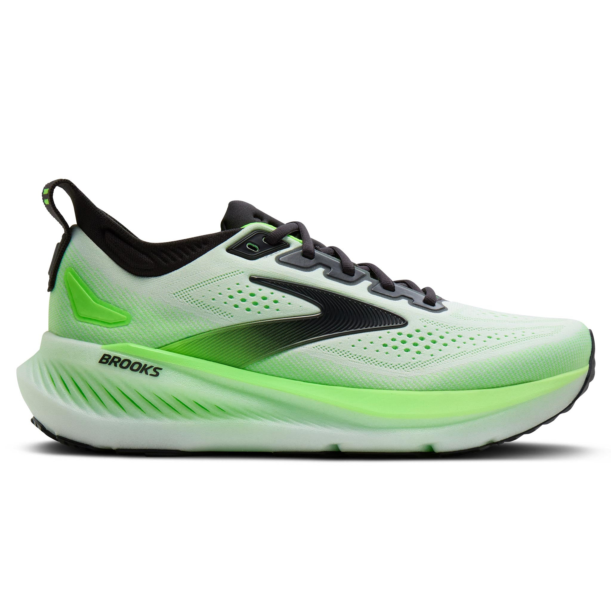 Brooks Glycerin 23 Men's White/Phantom/Green Gecko