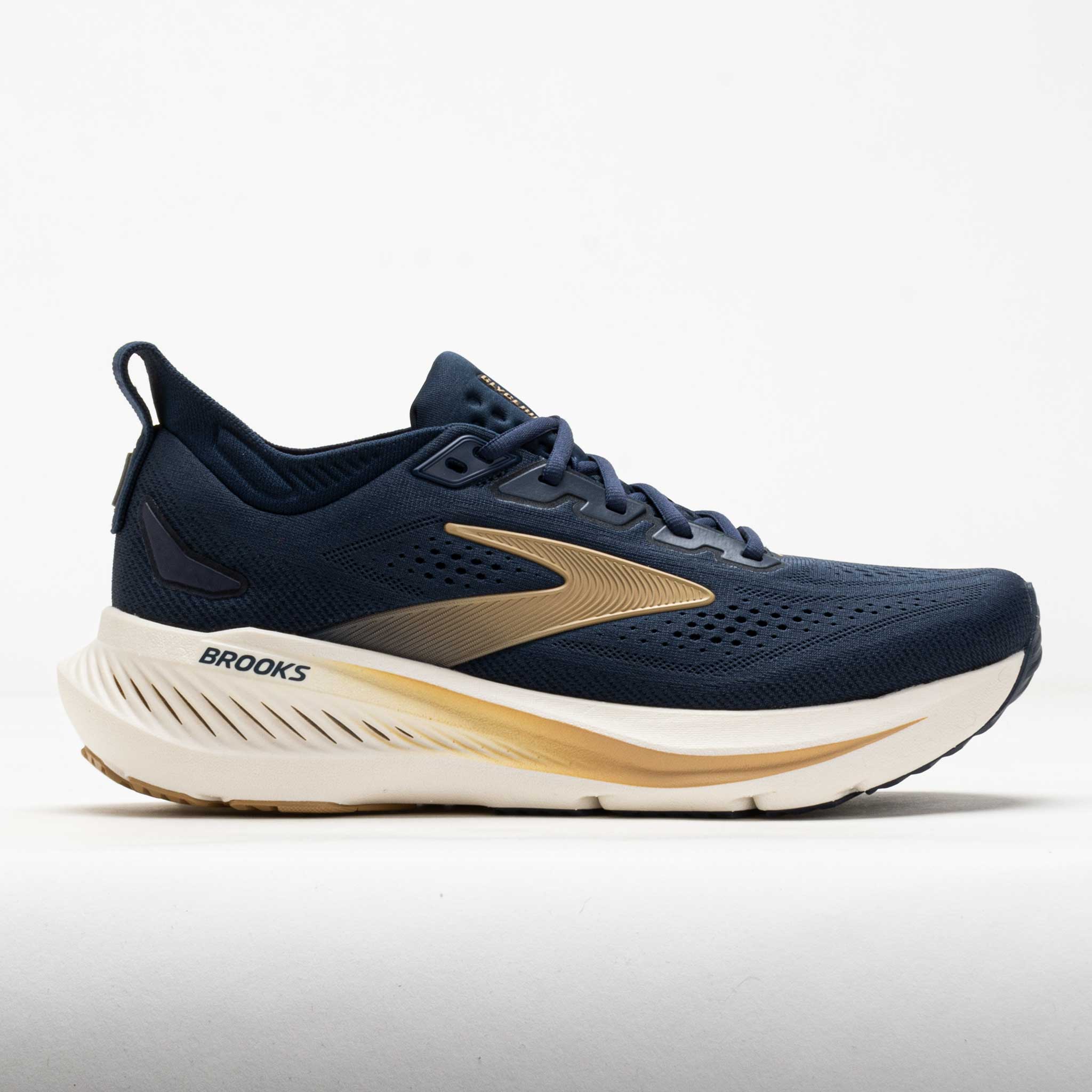 Brooks Men\'s Size 9 Navy Athletic Running Shoes with Cream Sole Brooks Beast GTS 24 (Stability Support) Men main image 4