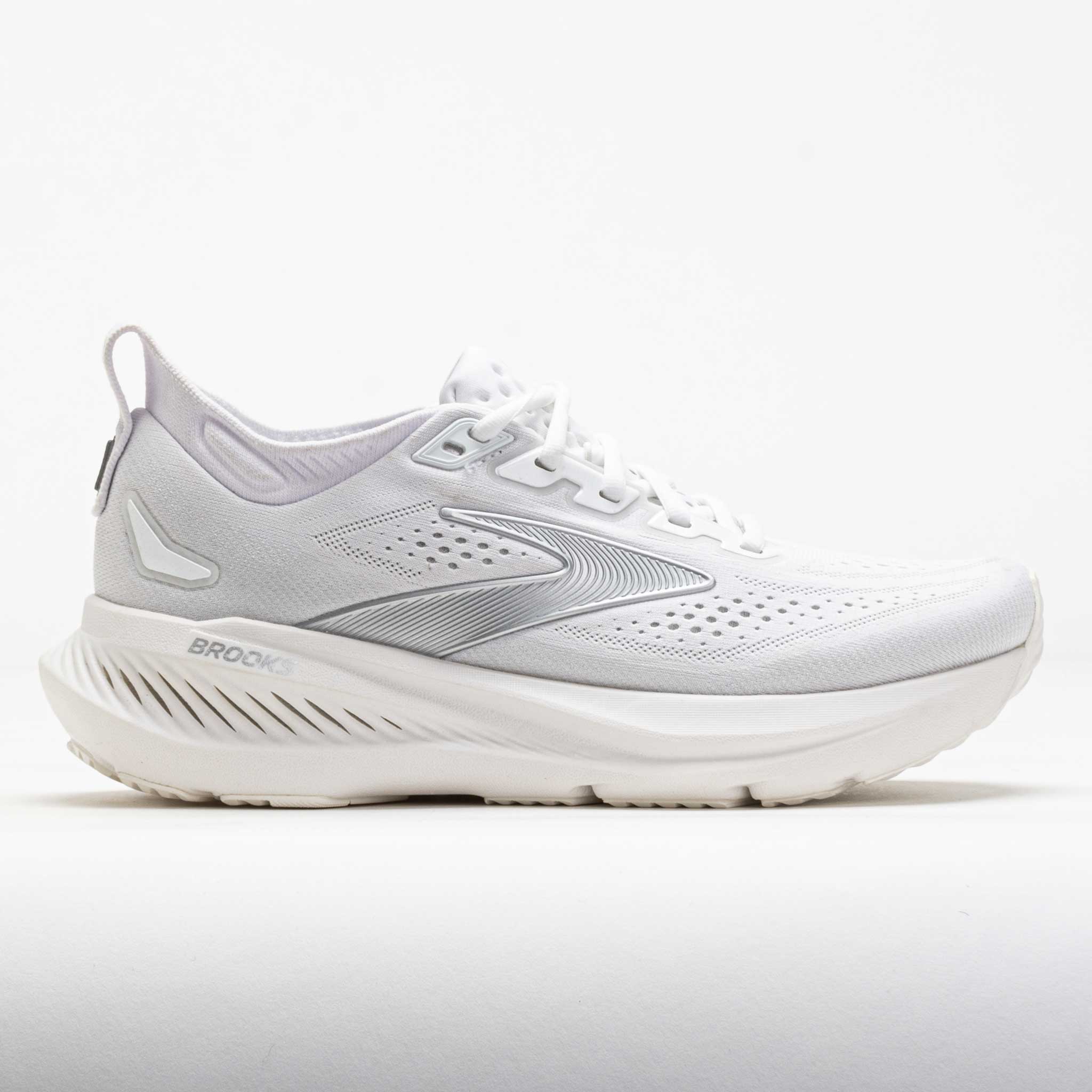 Brooks Glycerin 23 Women's White/Oyster/Silver – Holabird Sports