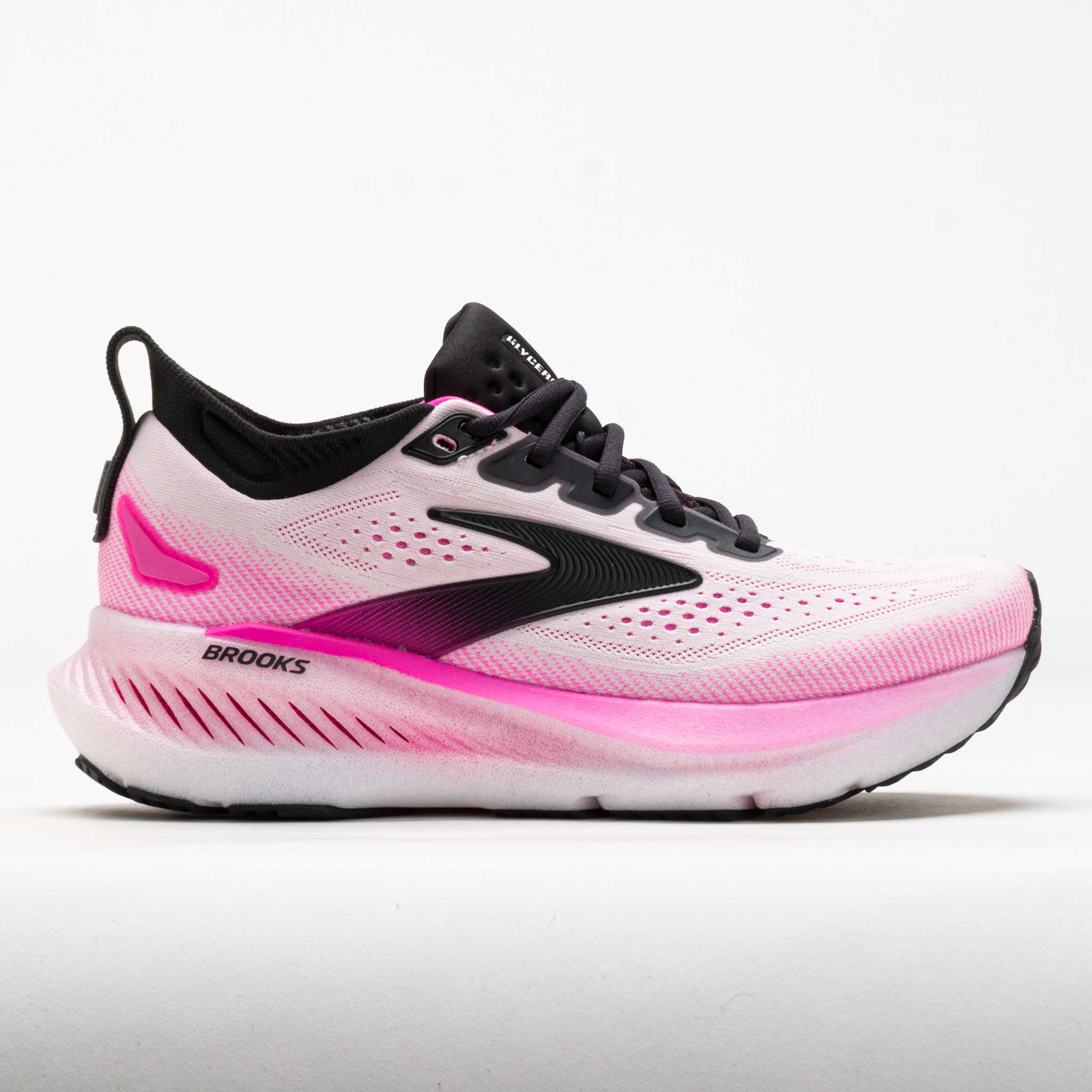 Brooks Glycerin 23 Women's White/Phantom/Cyber Pink
