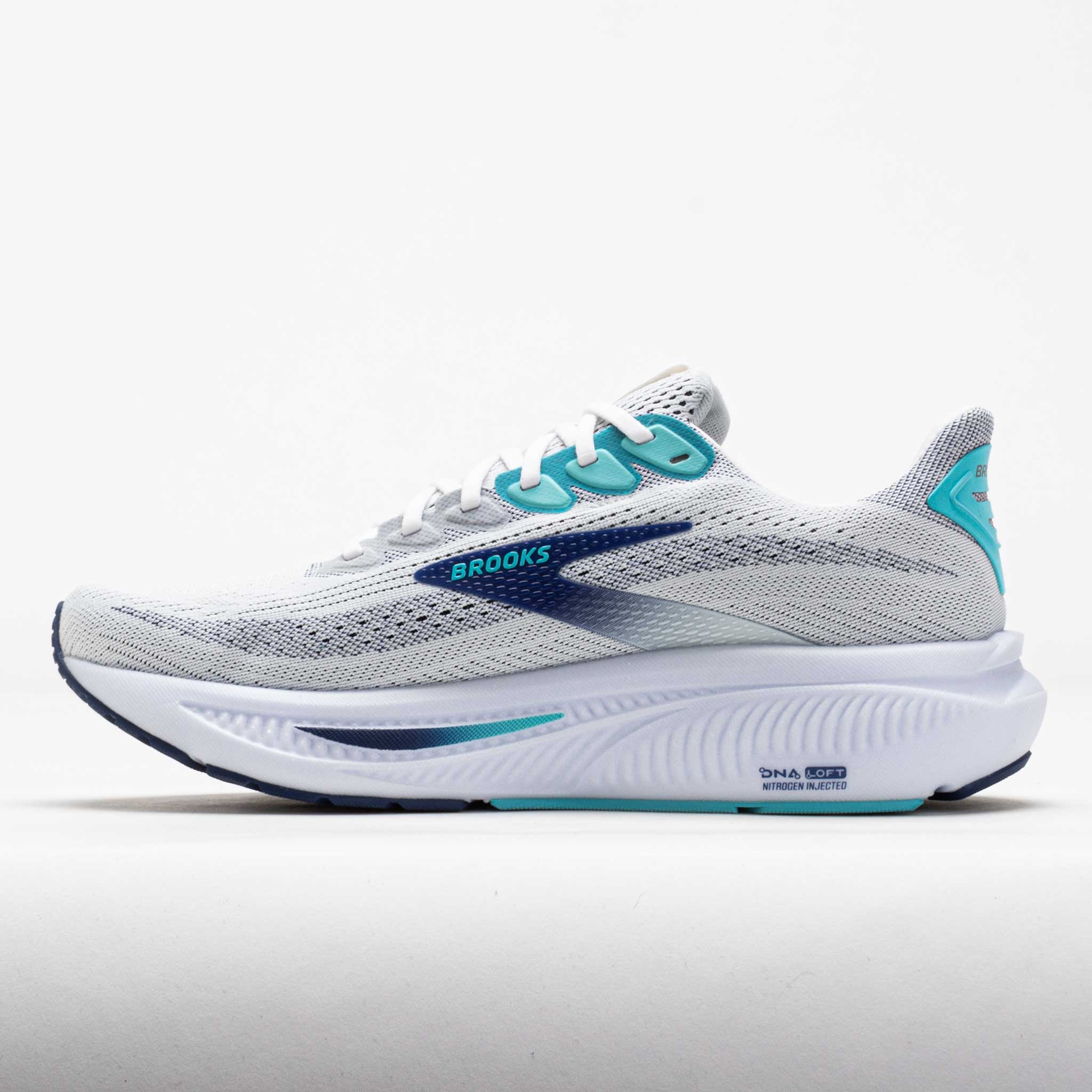 Brooks Ghost 17 Men's White/Beacon Blue/Ipanema