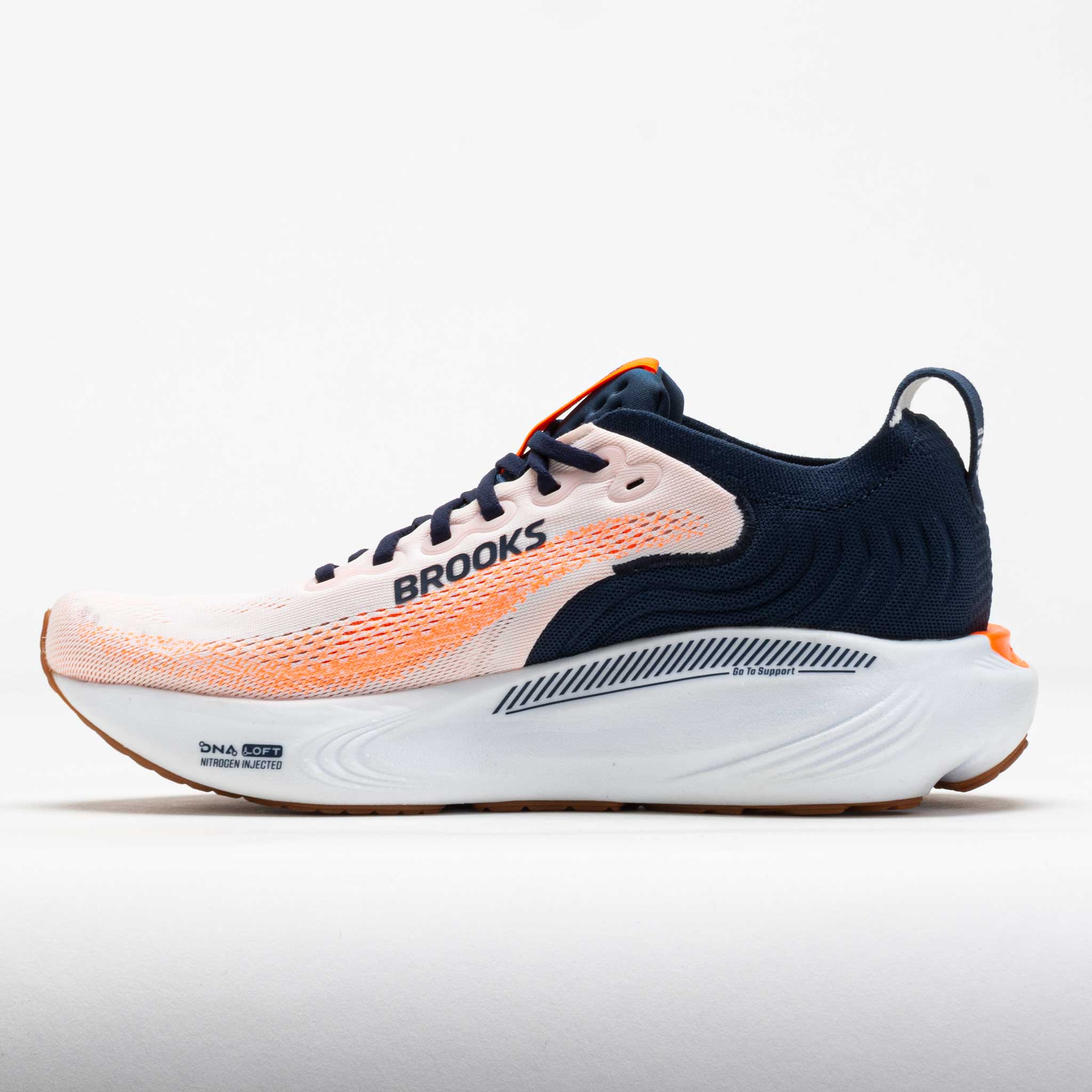 Brooks Adrenaline GTS 25 Men's White/Spellbound/Orange