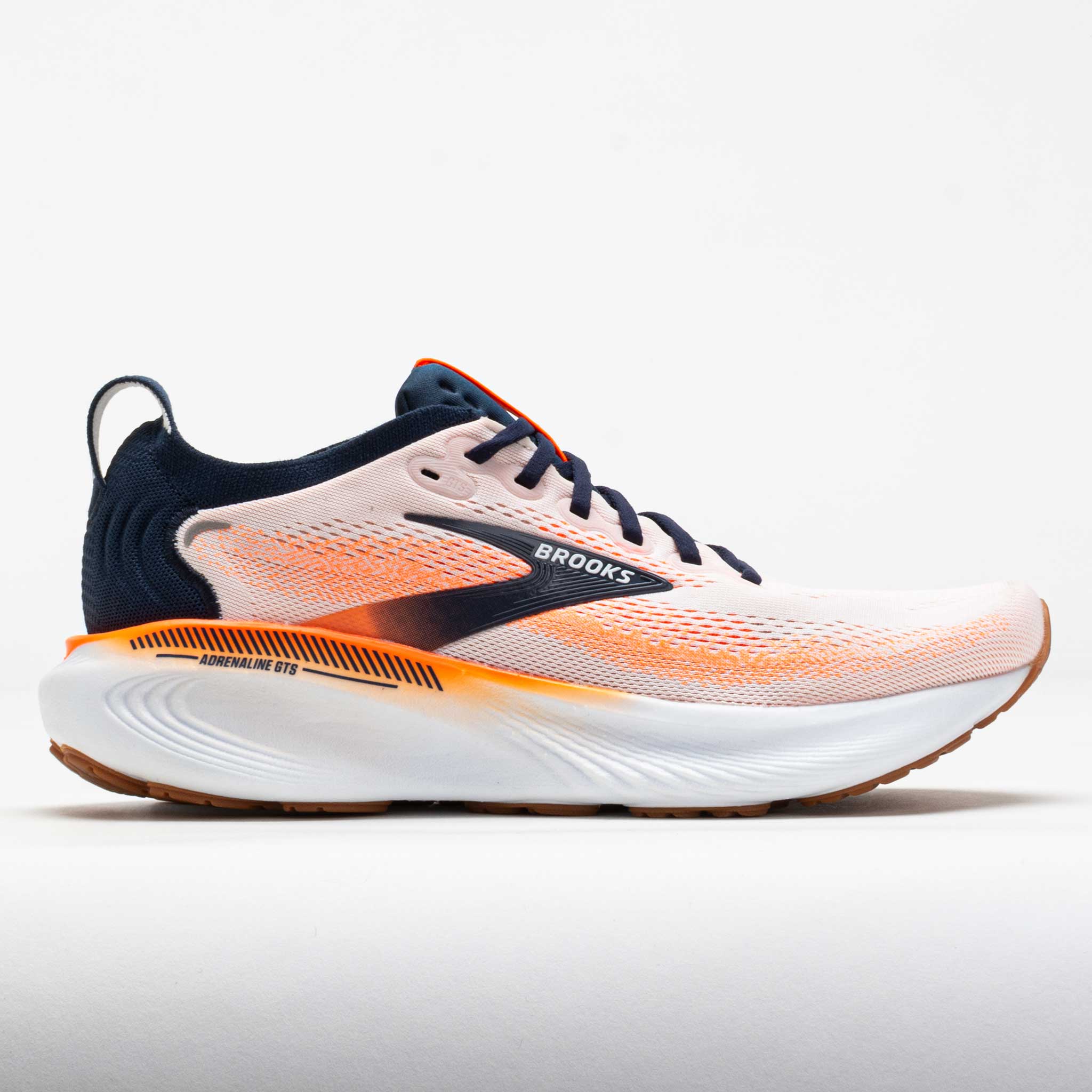 Brooks Adrenaline GTS 25 Men's White/Spellbound/Orange – Holabird