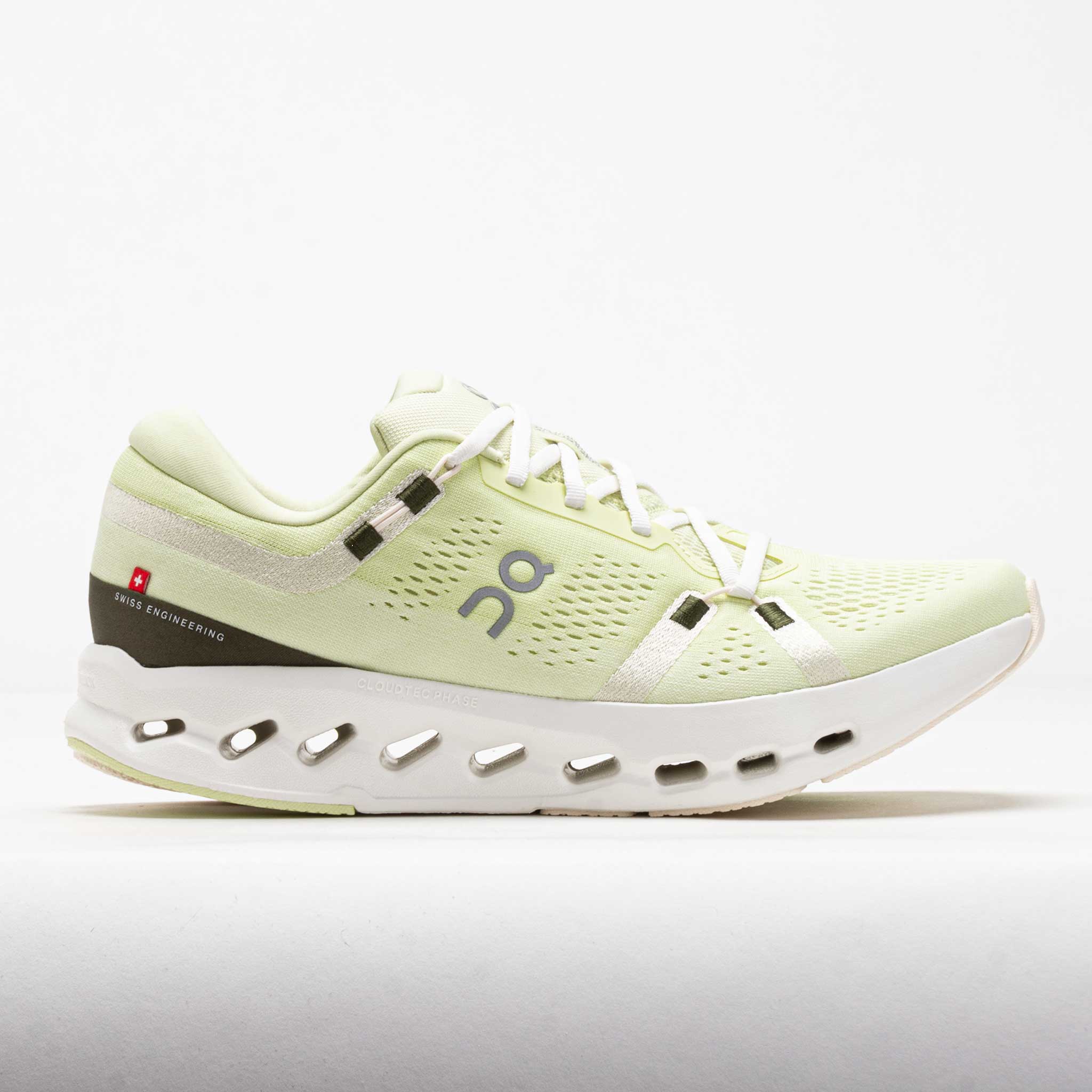 On Cloudsurfer Men\'s Running Shoes White lime Mesh Upper Low Top Men main image 4