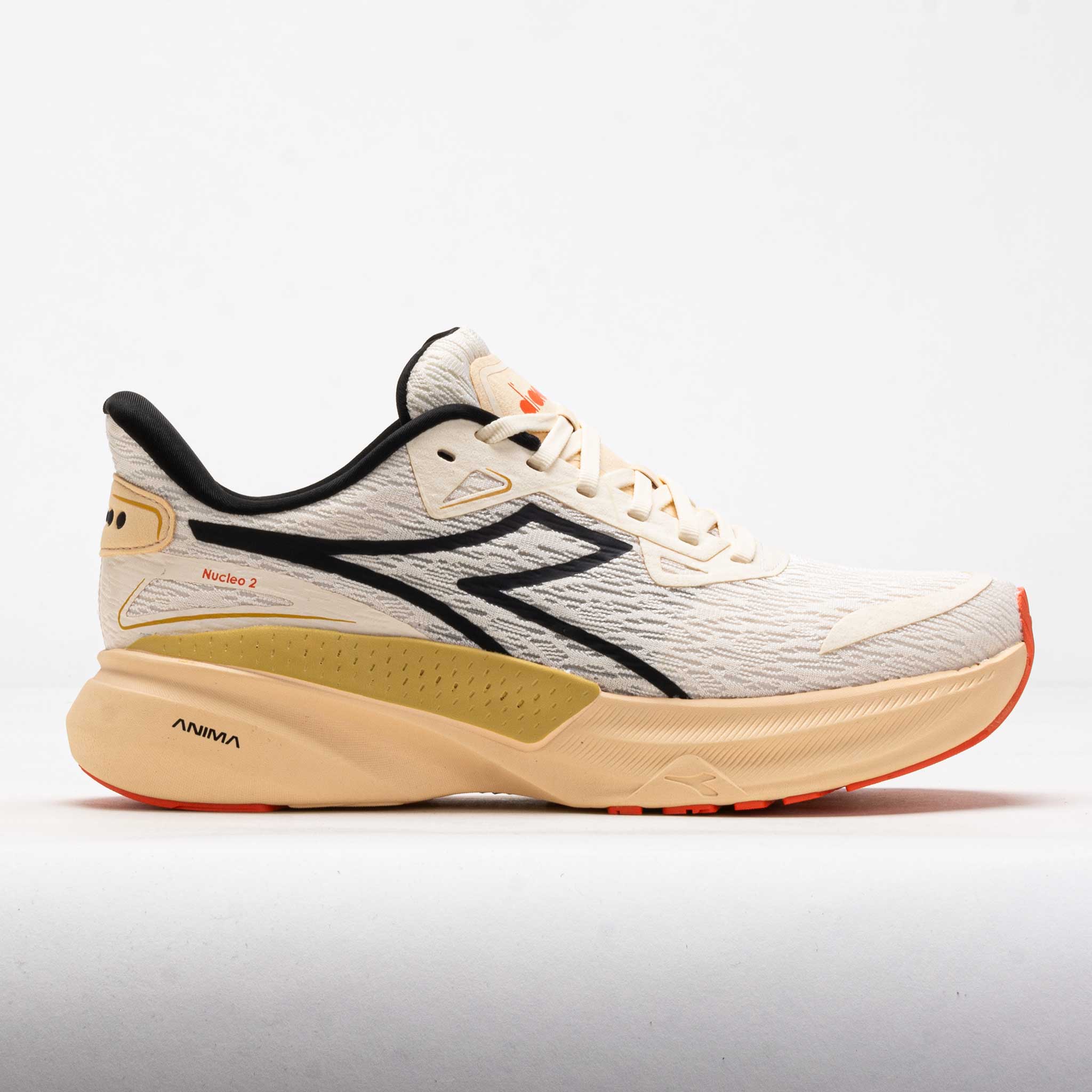 Diadora Nucleo 2 Men's White/Tangerine