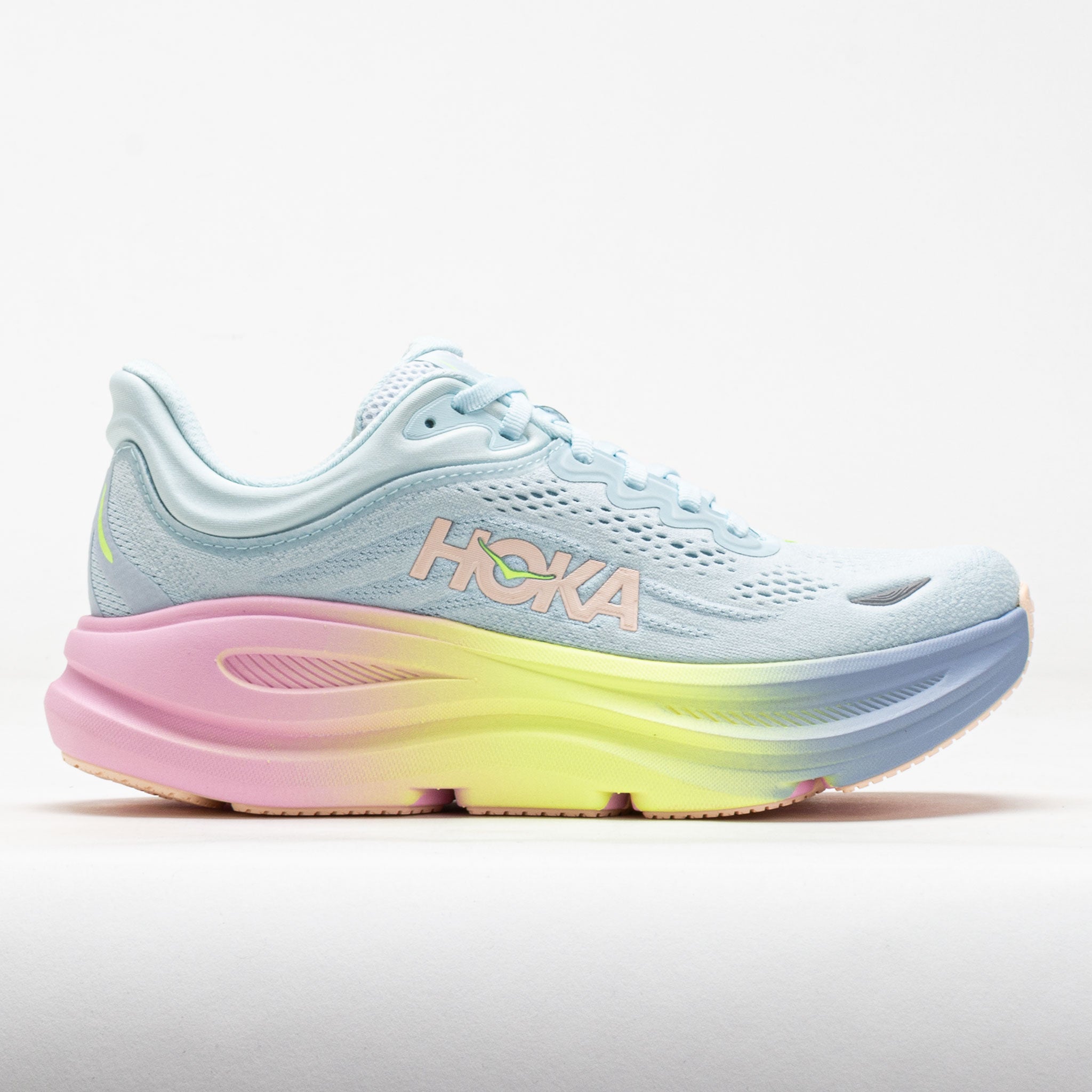 HOKA Bondi 9 Women's Glimmering Blue/Overcast – Holabird Sports