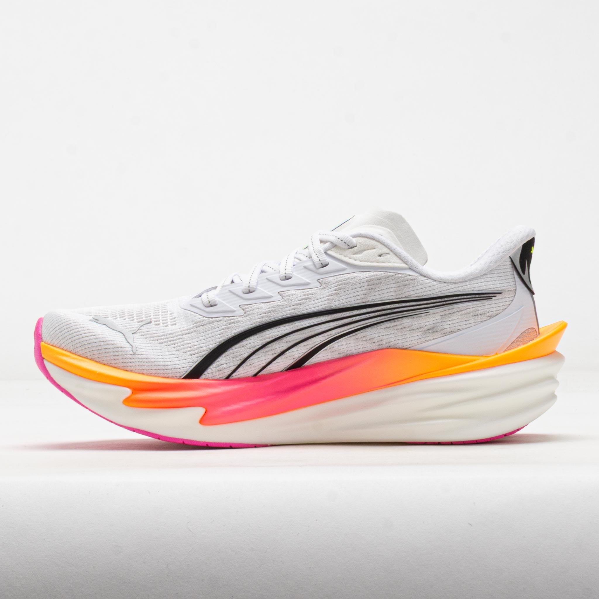Puma Deviate NITRO 4 Women's White/Poison Pink/Glowing Red
