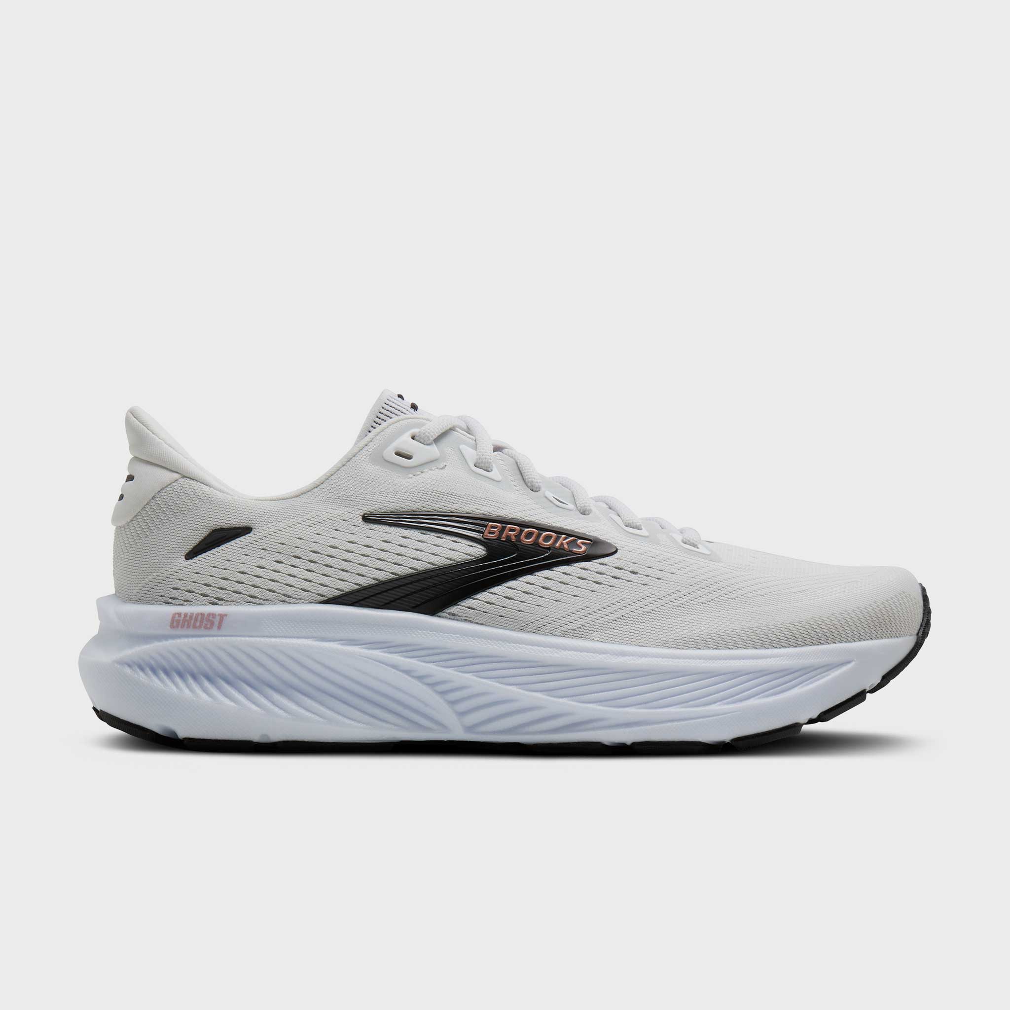 Brooks Ghost 18 Women's White/Black/Rose Gold