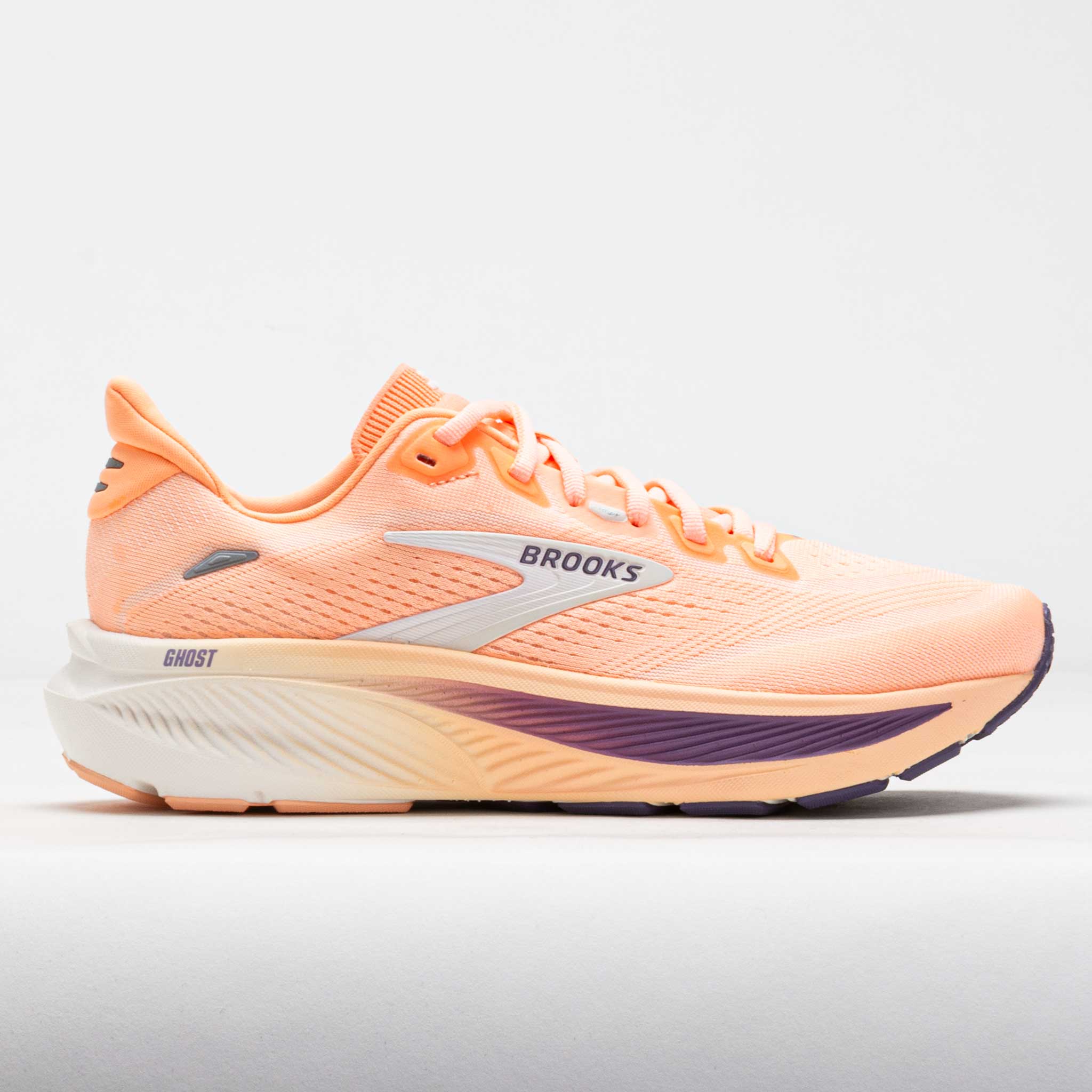 Brooks Ghost 18 Women's Peach/Grape/Coconut – Holabird Sports