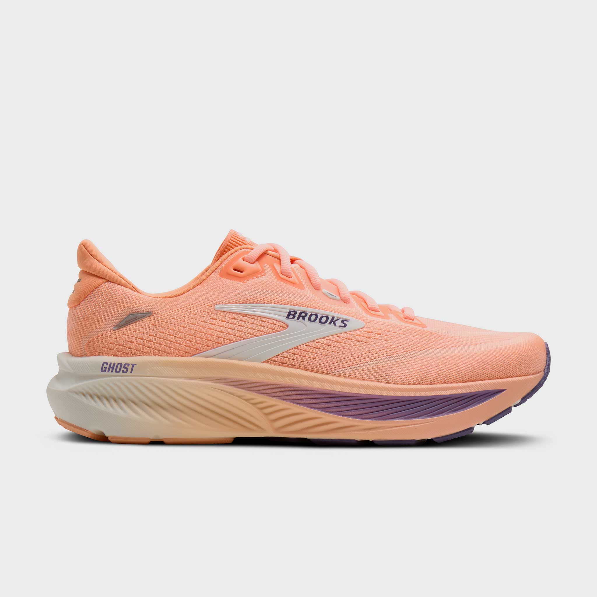Brooks Ghost 18 Women's Peach/Grape/Coconut
