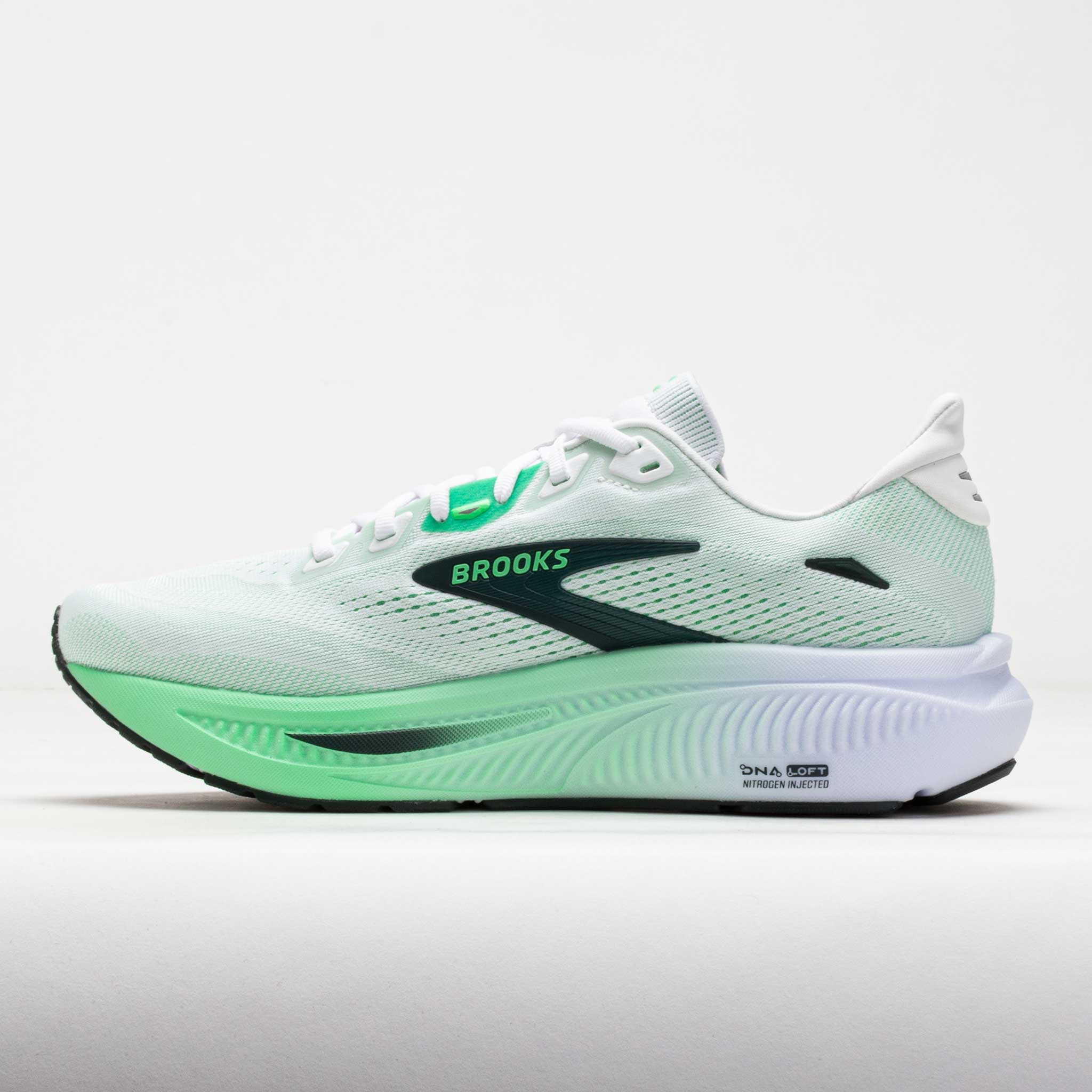 Brooks Ghost 18 Men's White/Spring Bud/Spruce