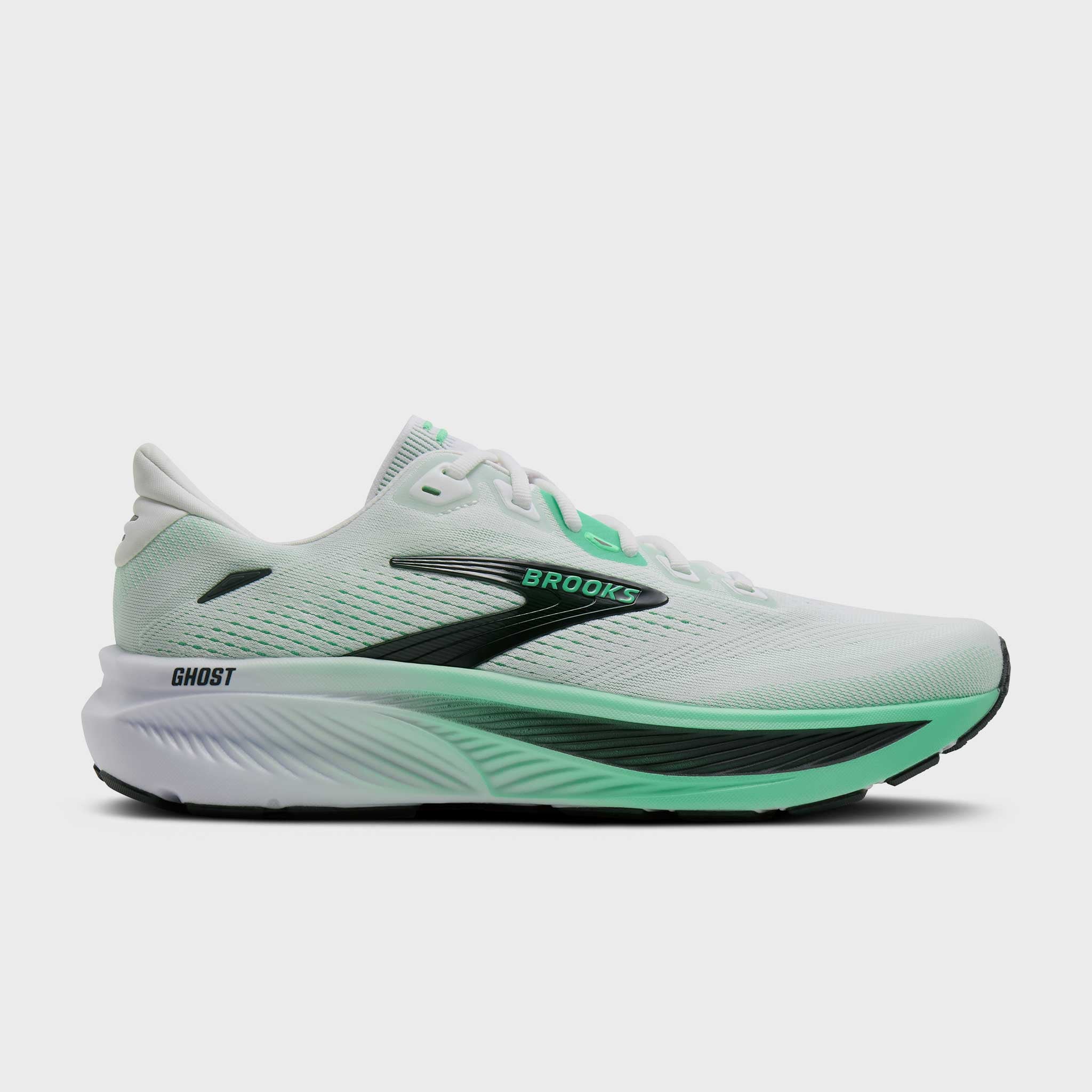 Brooks Ghost 18 Men's White/Spring Bud/Spruce